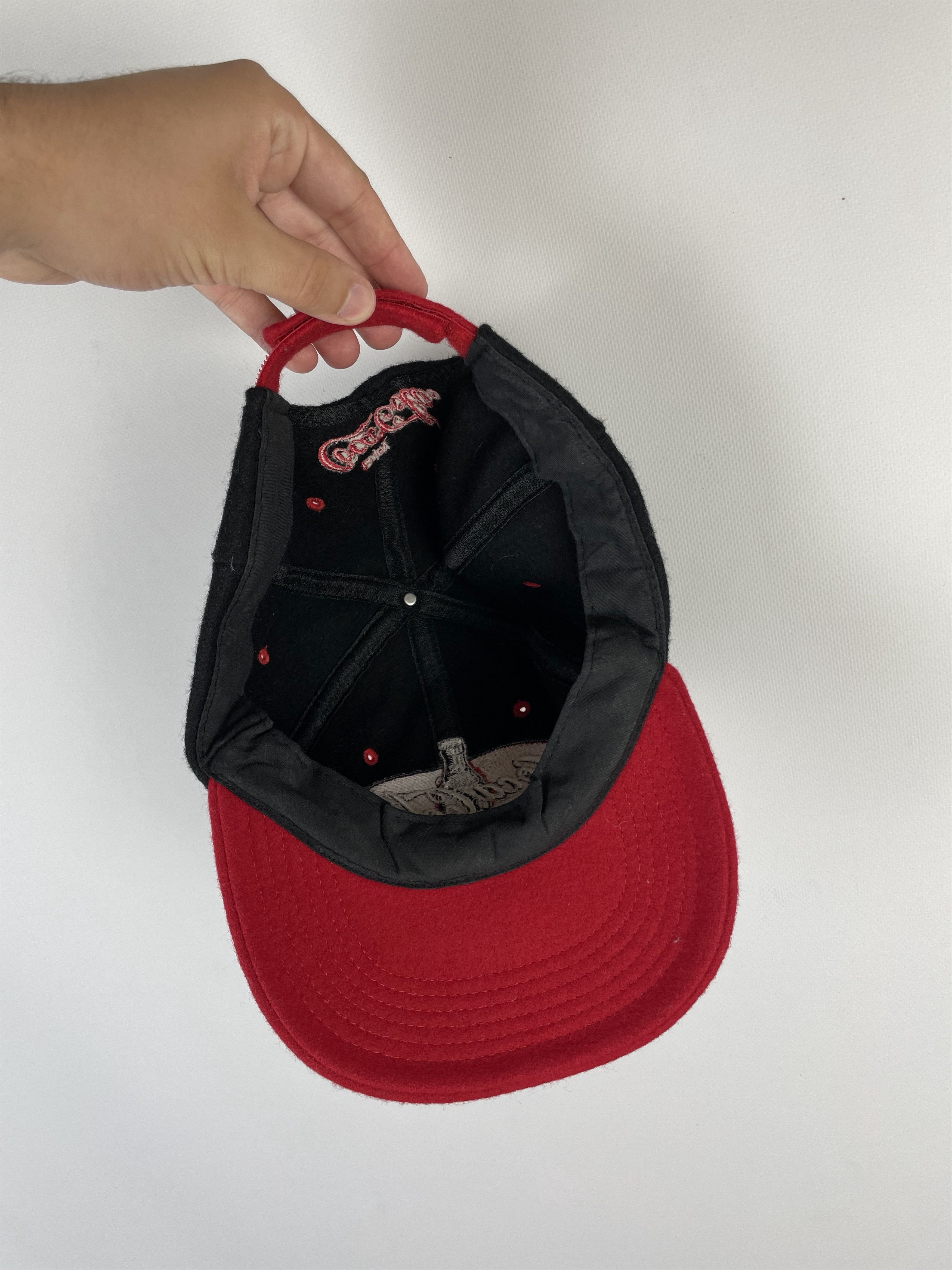 Coca Cola Vintage Coca Cola Cap Hat Fleece Size ONE SIZE - 7 Thumbnail