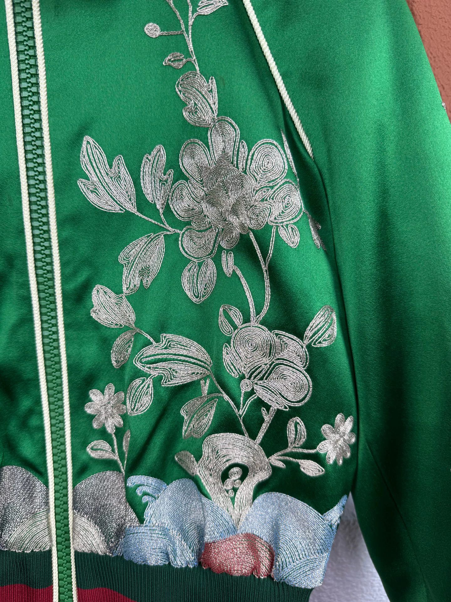 Gucci Gucci Embroidered Varsity Jacket Women's 38 Size XS / US 0-2 / IT 36-38 - 5 Thumbnail