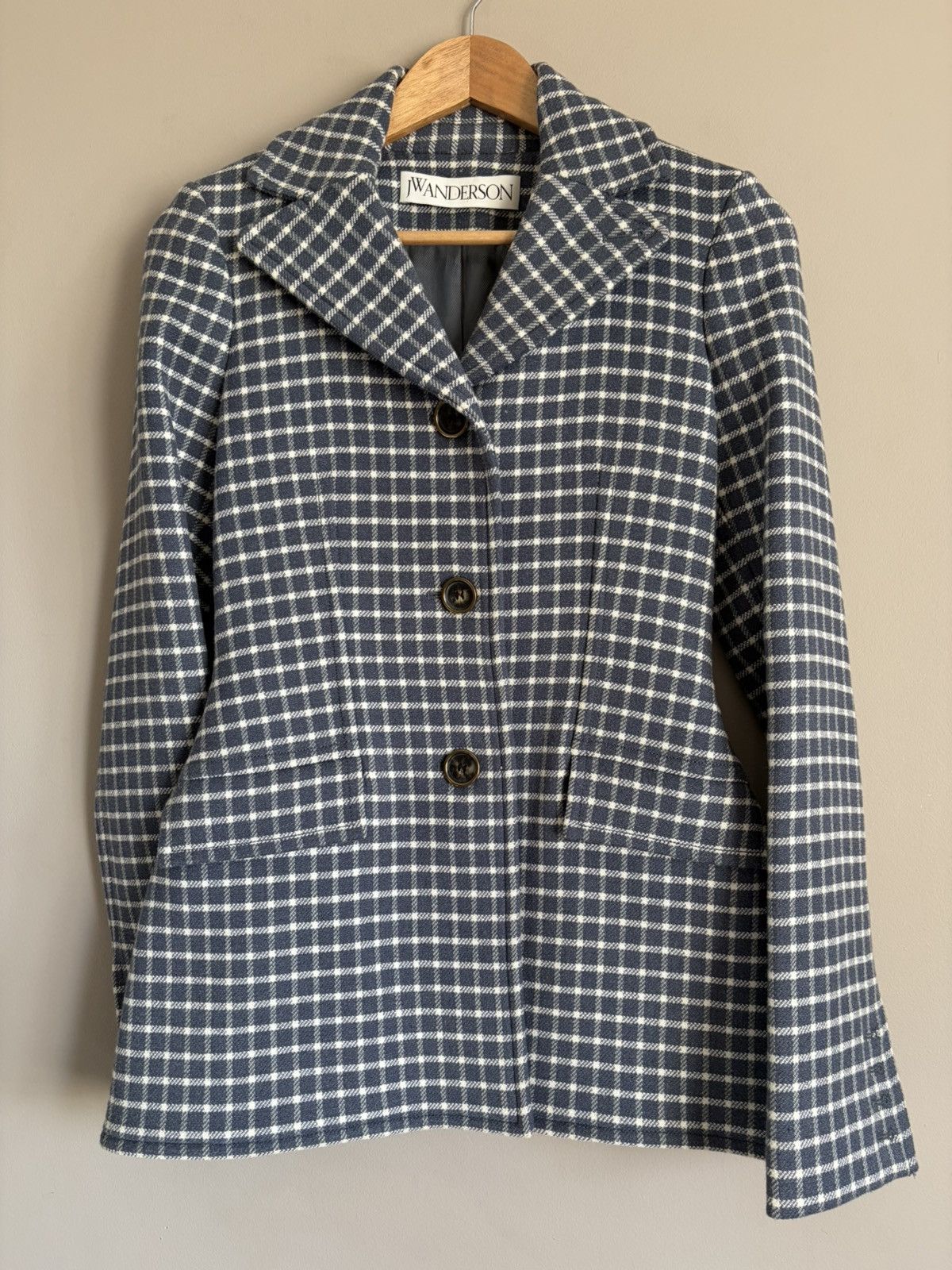JW Anderson JW Anderson Wool Plaid Blazer Size XS / US 0-2 / IT 36-38 - 1 Thumbnail