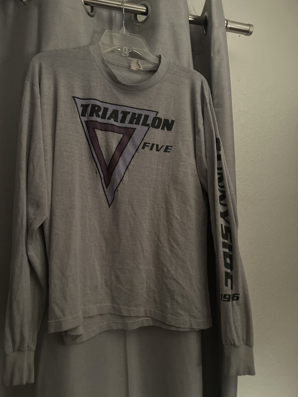 Vintage sunnyside triathalon 1986 graphic tee Size US L / EU 52-54 / 3 - 1 Thumbnail