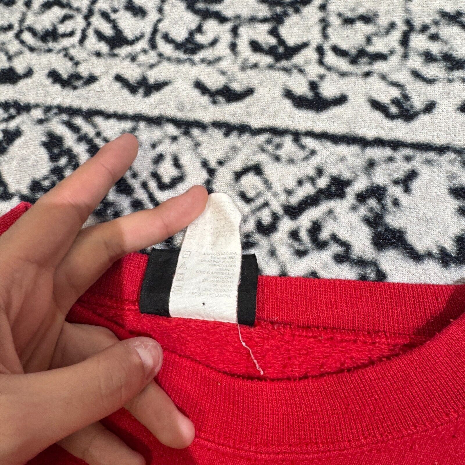 Vintage Red Cotton Crewneck Size L Y2K Ohio State USA Reverse Weave Size US L / EU 52-54 / 3 - 9 Thumbnail