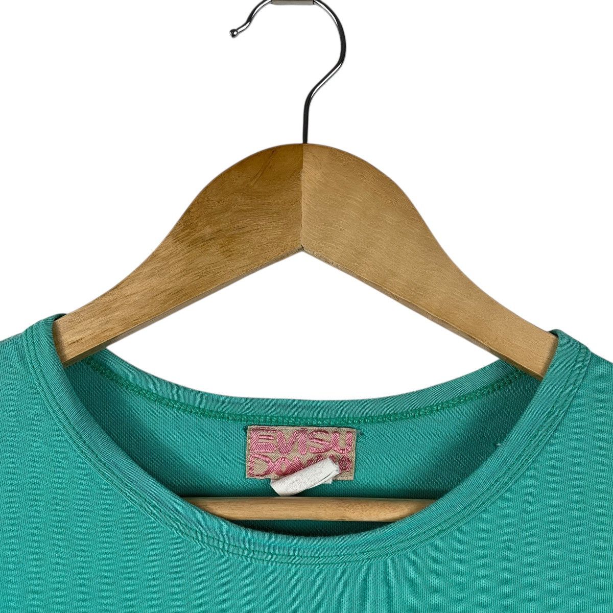 Evisu Vintage Evisu Donna Multi-Pocket Teal Tee Size US XS / EU 42 / 0 - 5 Thumbnail