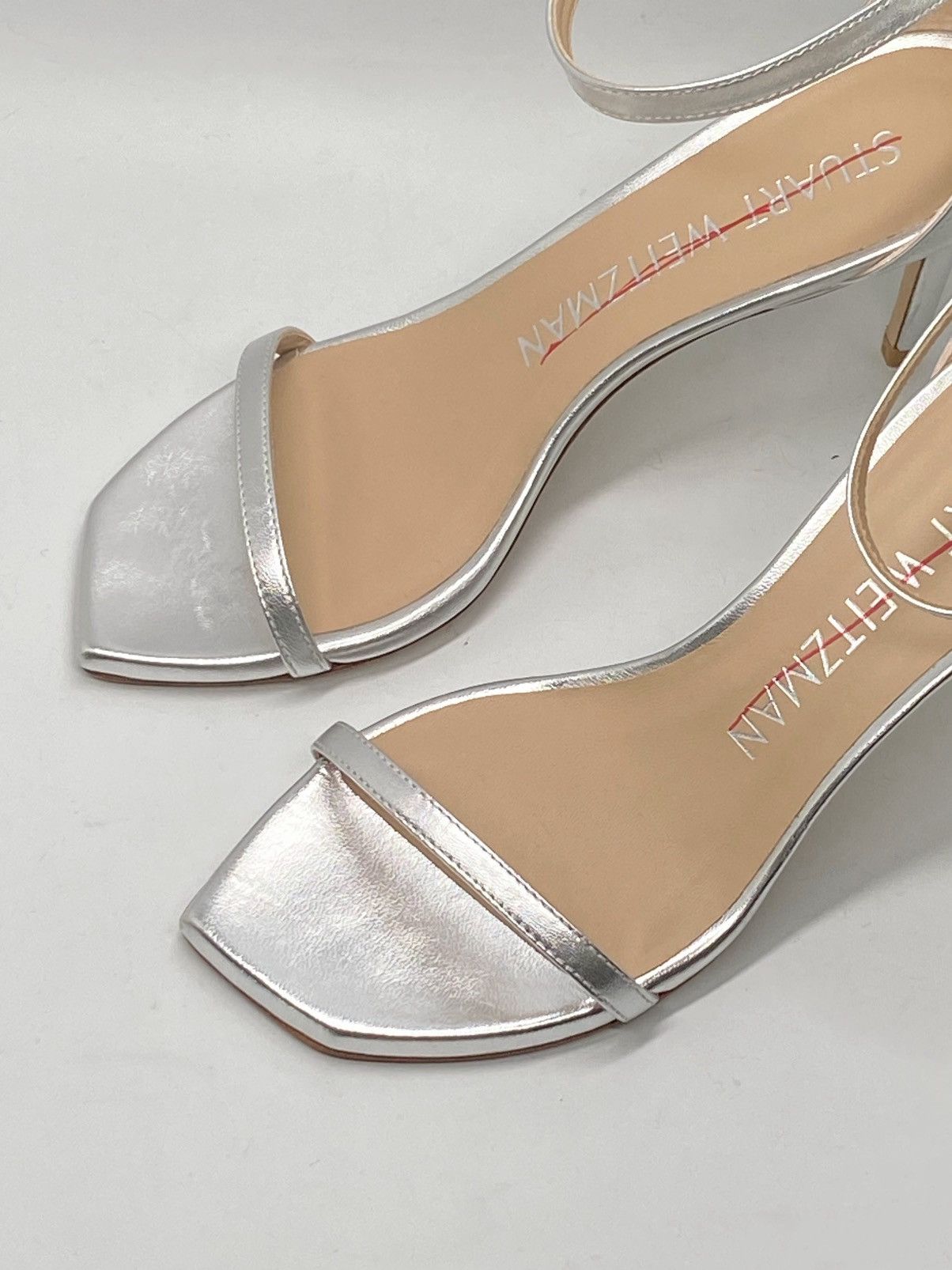 Stuart Weitzman Stuart Weitzman Metallic Leather Sandals size 6.5 Size US 6.5 / IT 36.5 - 5 Thumbnail