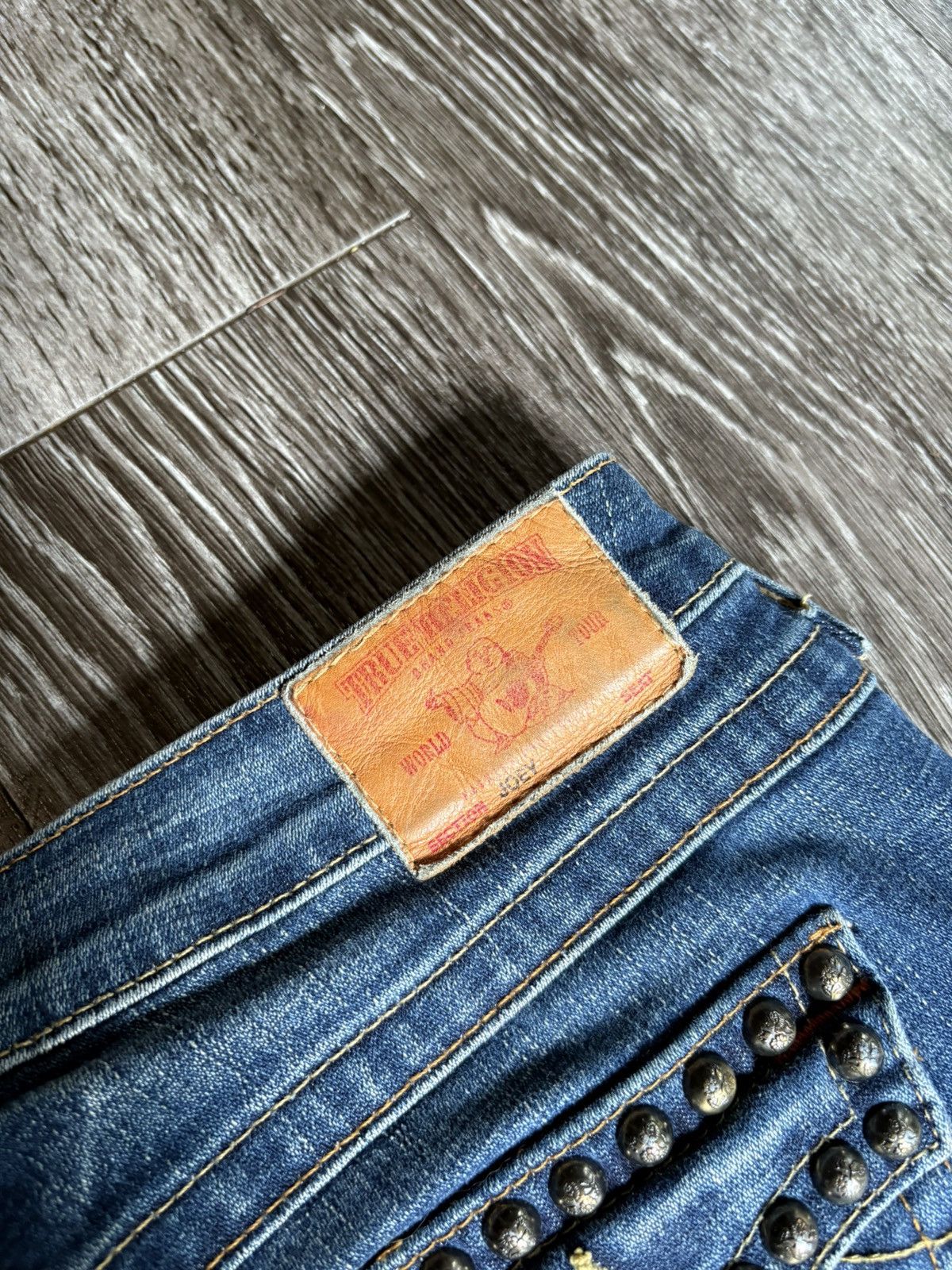 Chrome Hearts Chrome Hearts True Religion 1 of 1 Custom Denim Jeans Size US 30 / EU 46 - 10 Thumbnail