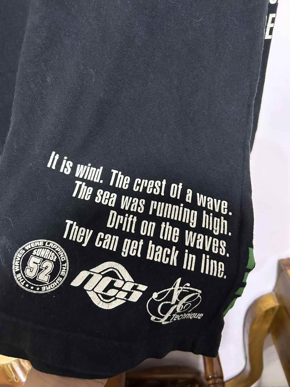 Hysteric Glamour JapaneseBrand North Coast Surfers Poem Long Sleeve Size US L / EU 52-54 / 3 - 2 Thumbnail