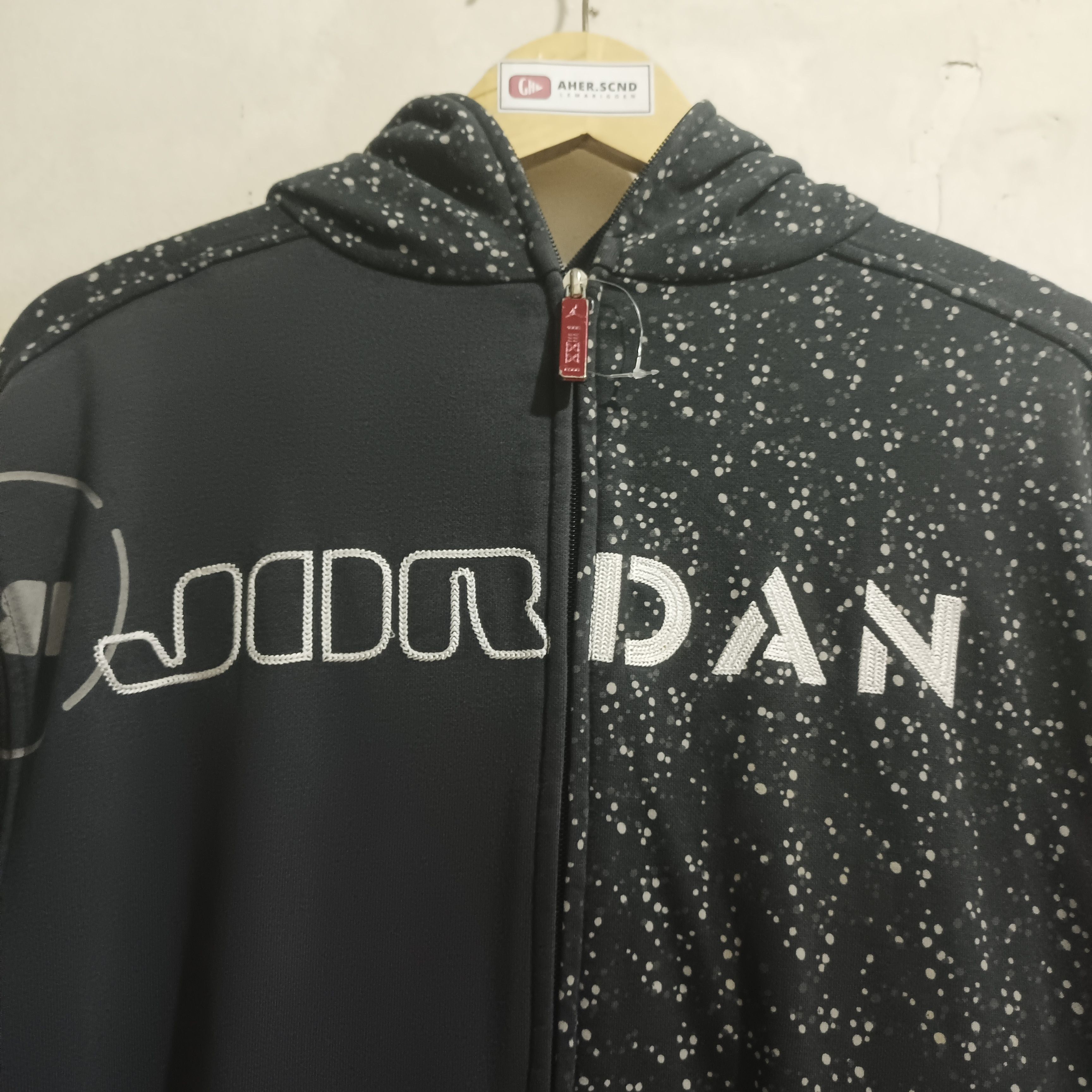 Jordan Brand Vintage Air Jordan Galaxy Flight Reversible Full Zip Hoodie Size US S / EU 44-46 / 1 - 5 Thumbnail