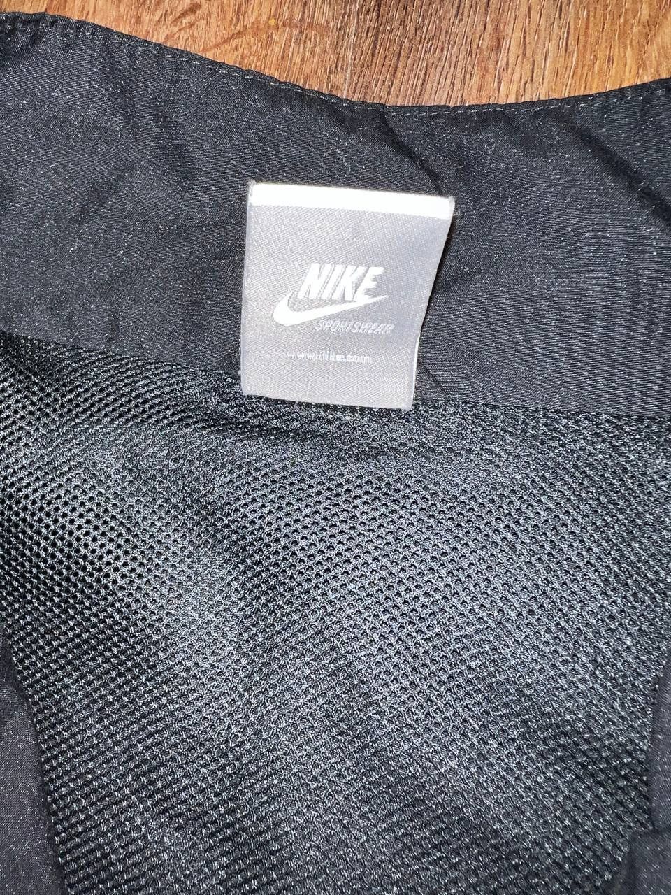 Nike × Vintage Vintage nike 00s Y2K Swoosh Drill track Japan Jacket Size US M / EU 48-50 / 2 - 7 Thumbnail
