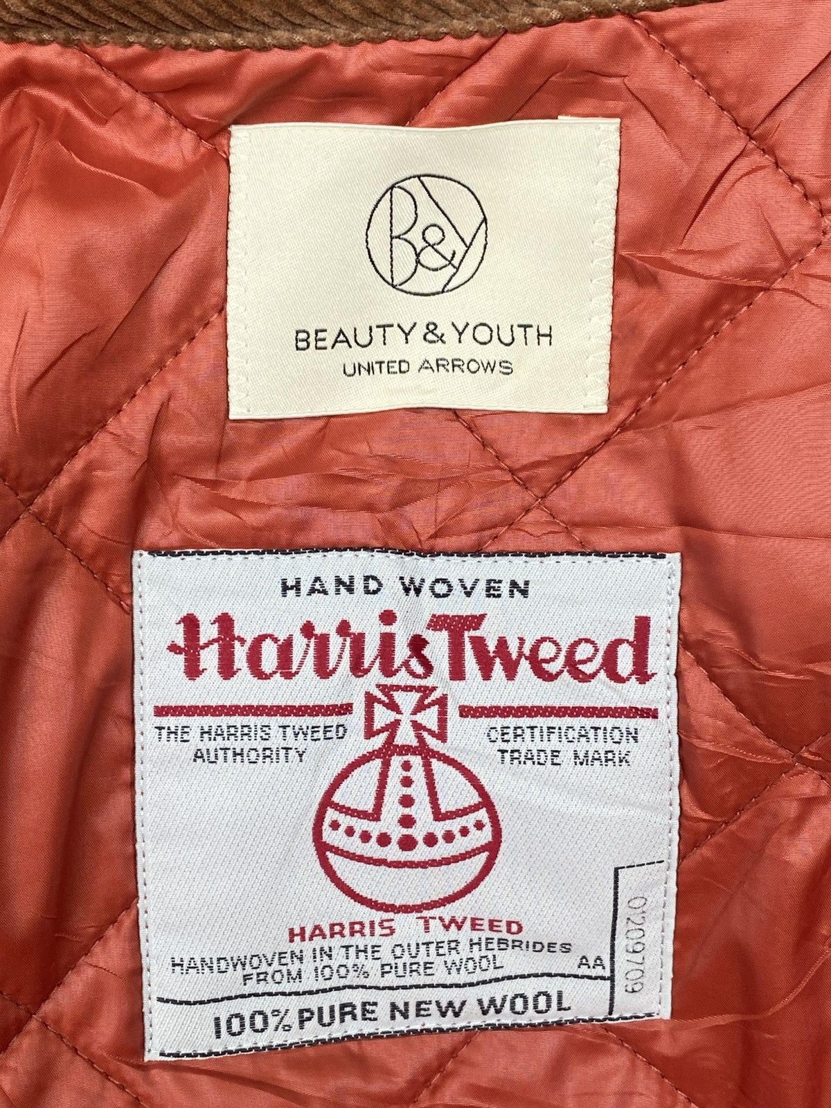 Harris Tweed Fall 2012- Harris Tweed x United Arrows- Wool Jacket Size US M / EU 48-50 / 2 - 10 Thumbnail
