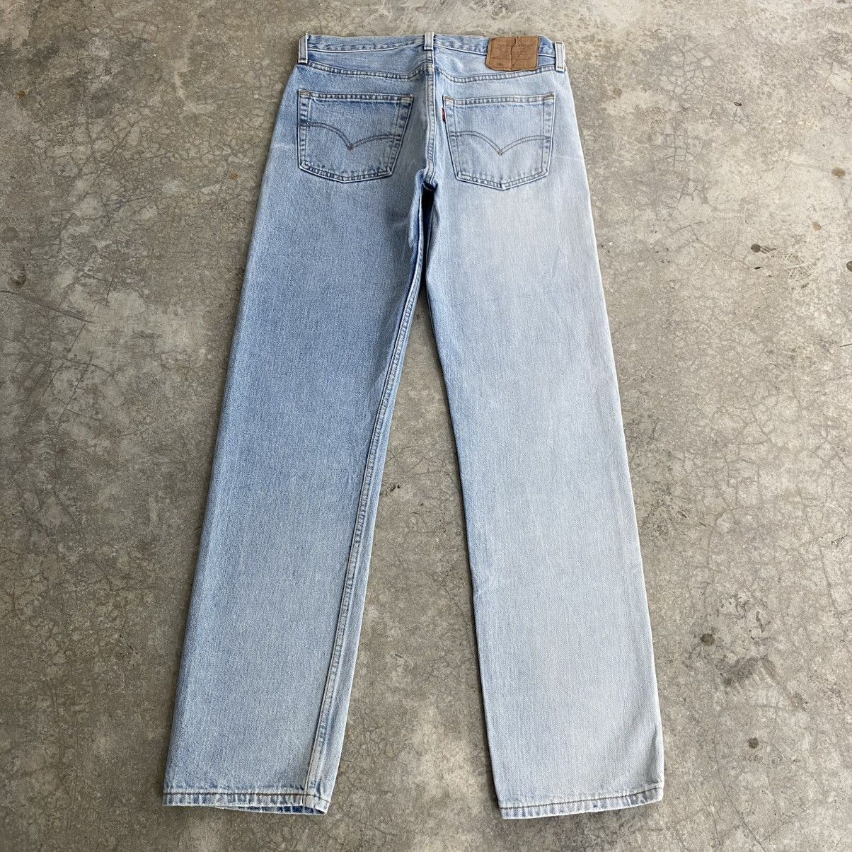 Levi's Vintage Late 90’s Levis 501 Faded Light Blue Jeans Size US 31 - 13 Thumbnail