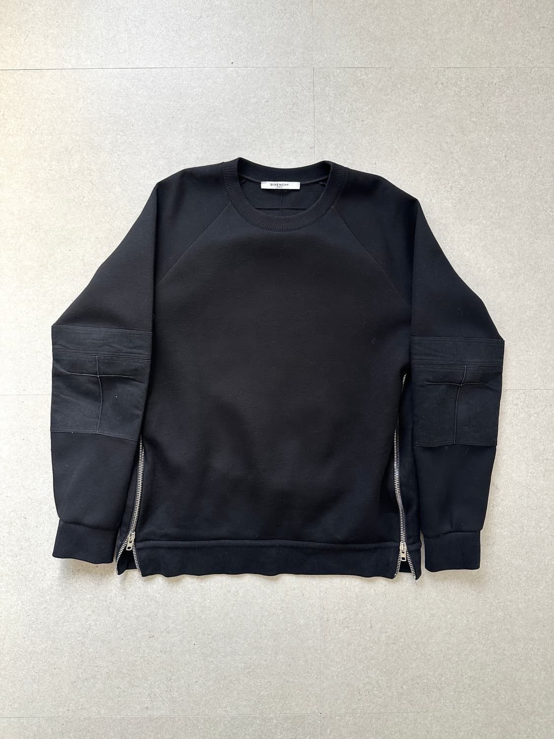 Givenchy Givenchy Riccardo Tisci Back Docking Zipper Sweat Shirt Size US XXL / EU 58 / 5 - 6 Thumbnail