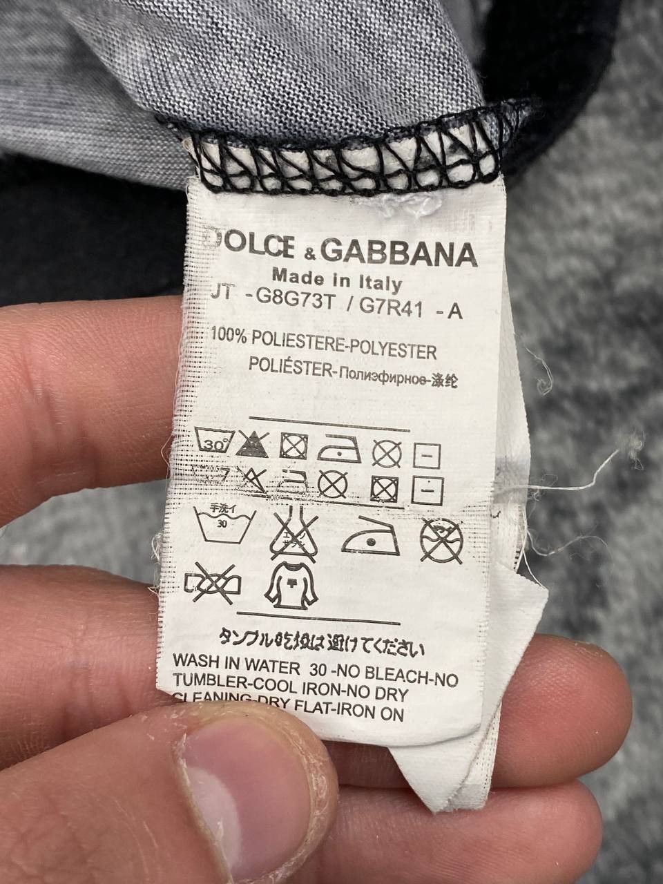 Dolce & Gabbana Dolce & Gabbana Lionel Messi Big Logo T Shirt Men Size 48 Size US M / EU 48-50 / 2 - 8 Thumbnail