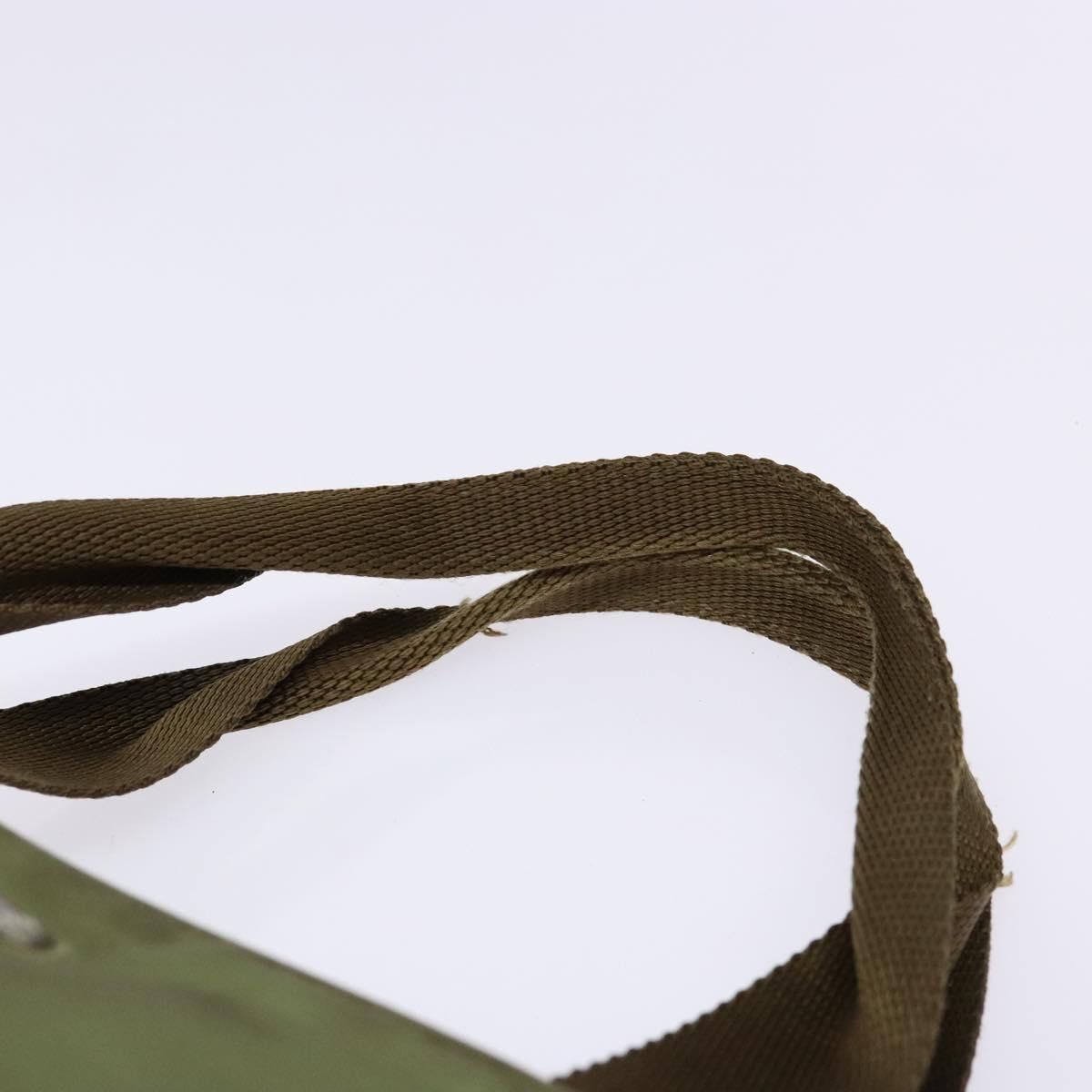 Prada PRADA Hand Bag Nylon Green Silver Size ONE SIZE - 8 Thumbnail
