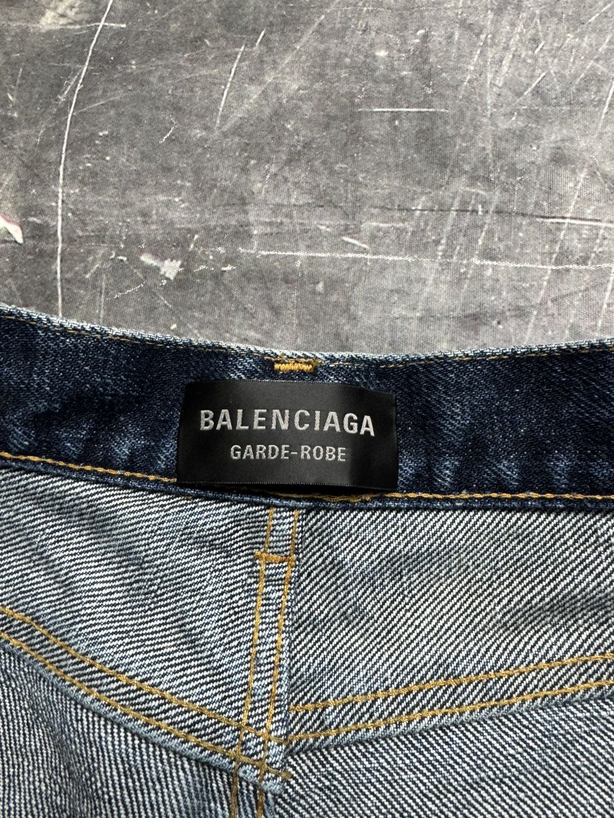 Balenciaga Balenciaga Japanese Heavy Selvedge Jeans Size US 30 / EU 46 - 13 Thumbnail