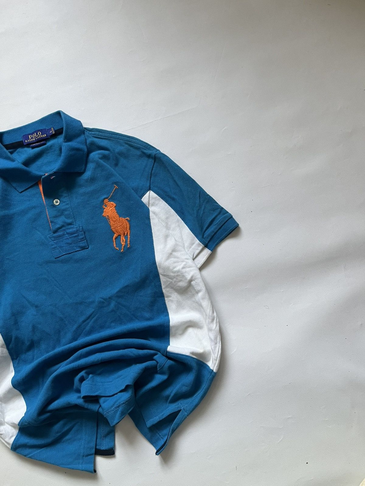 Polo Ralph Lauren Polo Ralph Lauren Striped Big Pony Polo Shirt Size US L / EU 52-54 / 3 - 2 Thumbnail