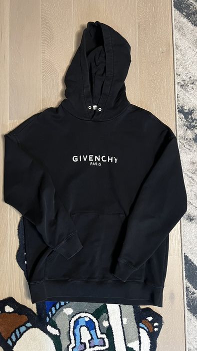 Givenchy broken logo hoodie hot sale