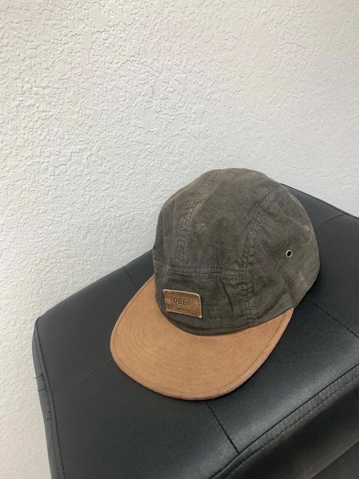 Obey × Vintage Vintage Y2K 90s Obey Hat cap obey sk8 opium USA Size ONE SIZE - 3 Thumbnail