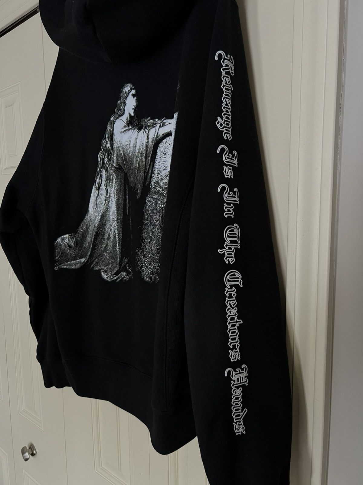 Revenge Revenge Black Drip Lightning Logo Hoodie Size US M / EU 48-50 / 2 - 7 Thumbnail