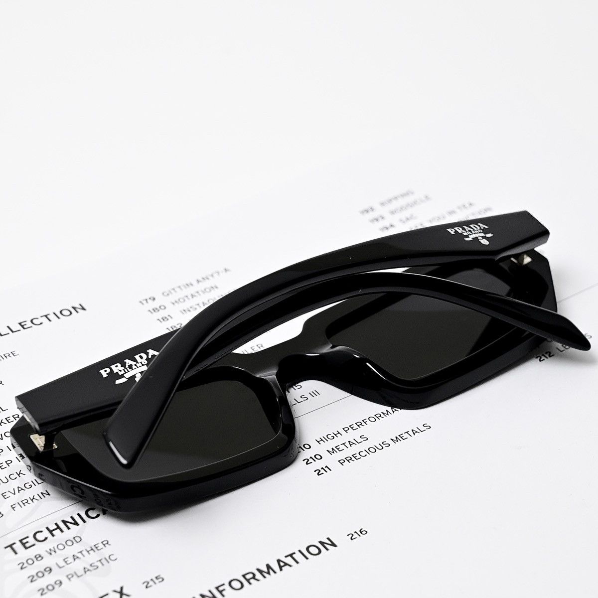 Prada PRADA 0PR A12S SUNGLASSES Size ONE SIZE - 8 Thumbnail