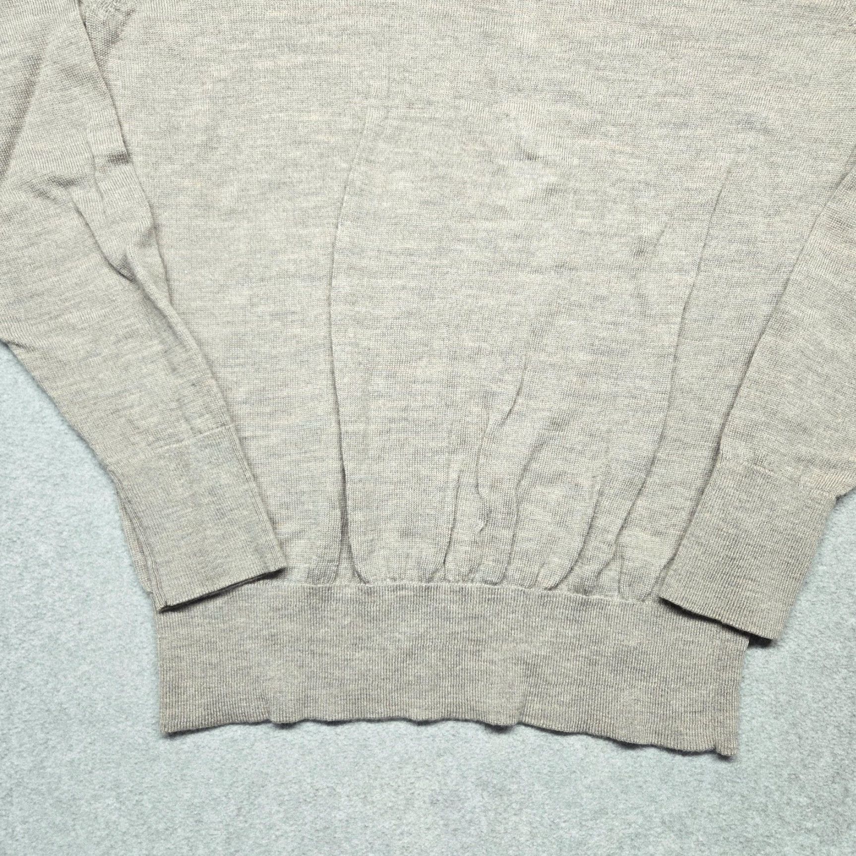 Bonobos Bonobos Sweater Mens Medium Beige Merino Wool Crewneck Pullover Lightweight Knit Size US M / EU 48-50 / 2 - 6 Thumbnail