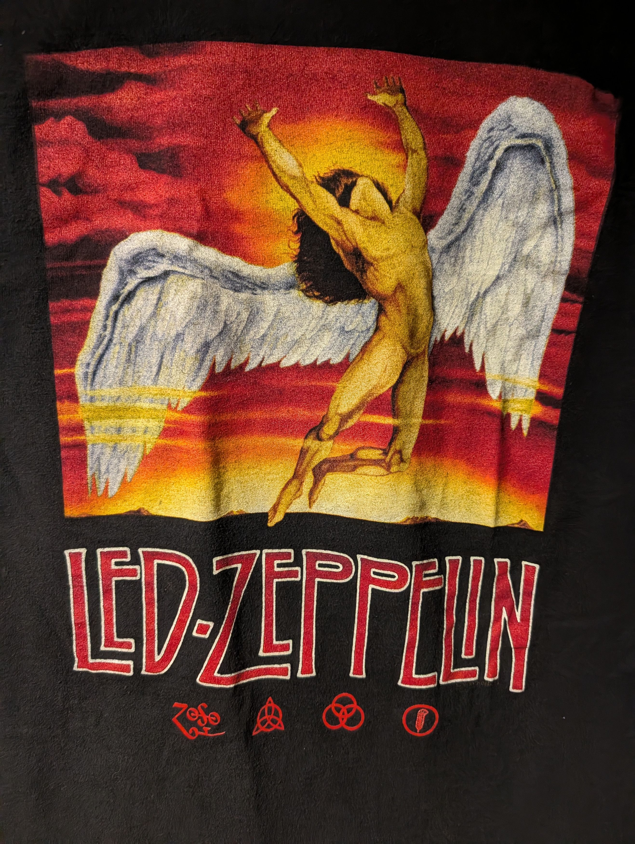 Band Tees Vintage Led Zeppelin Shirt Adult Small Icarus Swan Song Tee Size US S / EU 44-46 / 1 - 2 Thumbnail