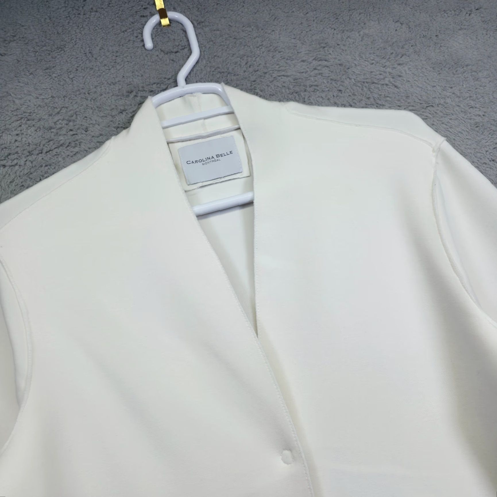 VINTAGE Carolina Belle Jacket Womens Plus 1X White Blazer Office