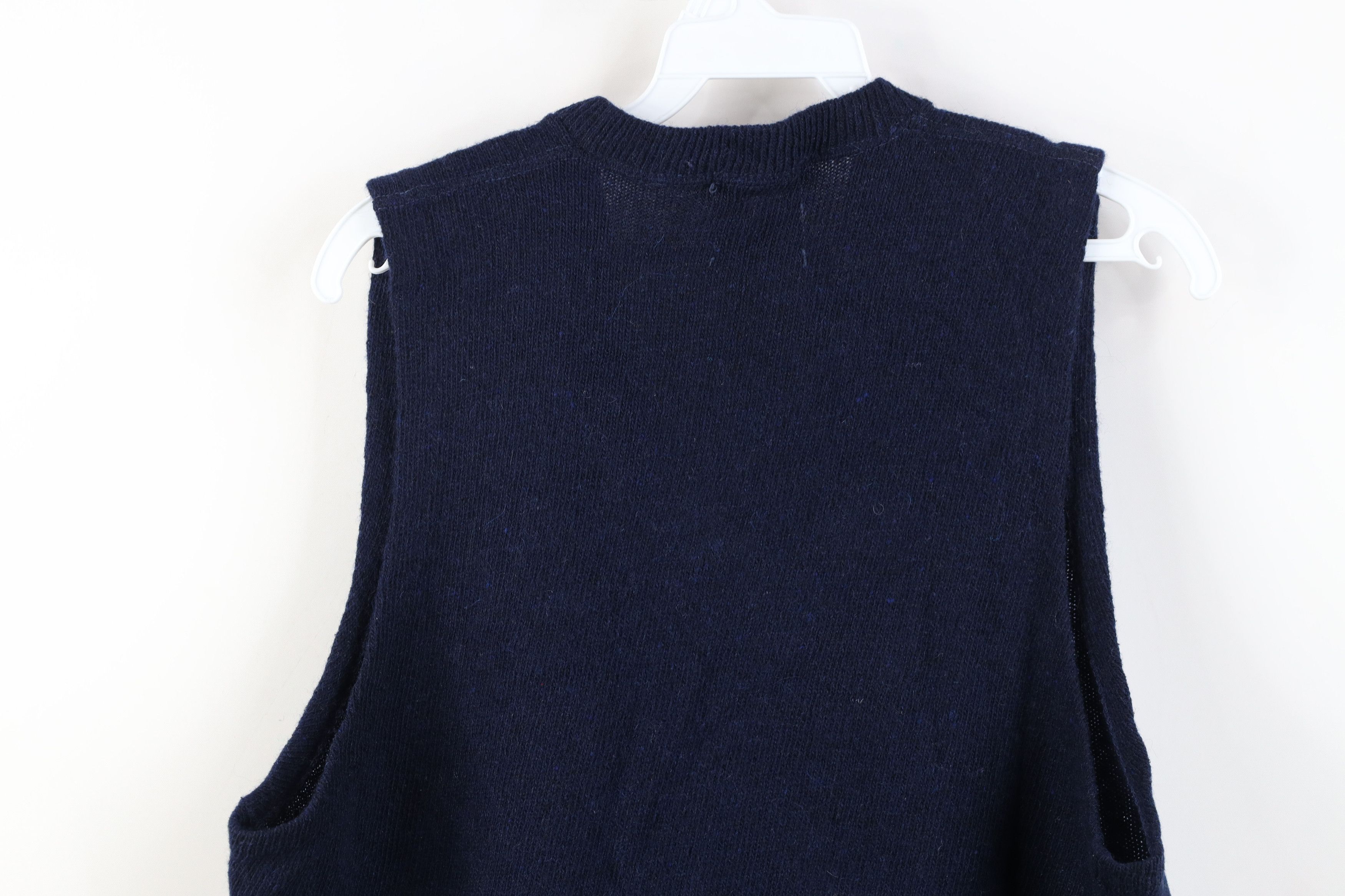 Vintage Vintage 50s Streetwear Lambswool Blend Knit Sweater Vest USA Size L / US 10 / IT 46 - 10 Thumbnail