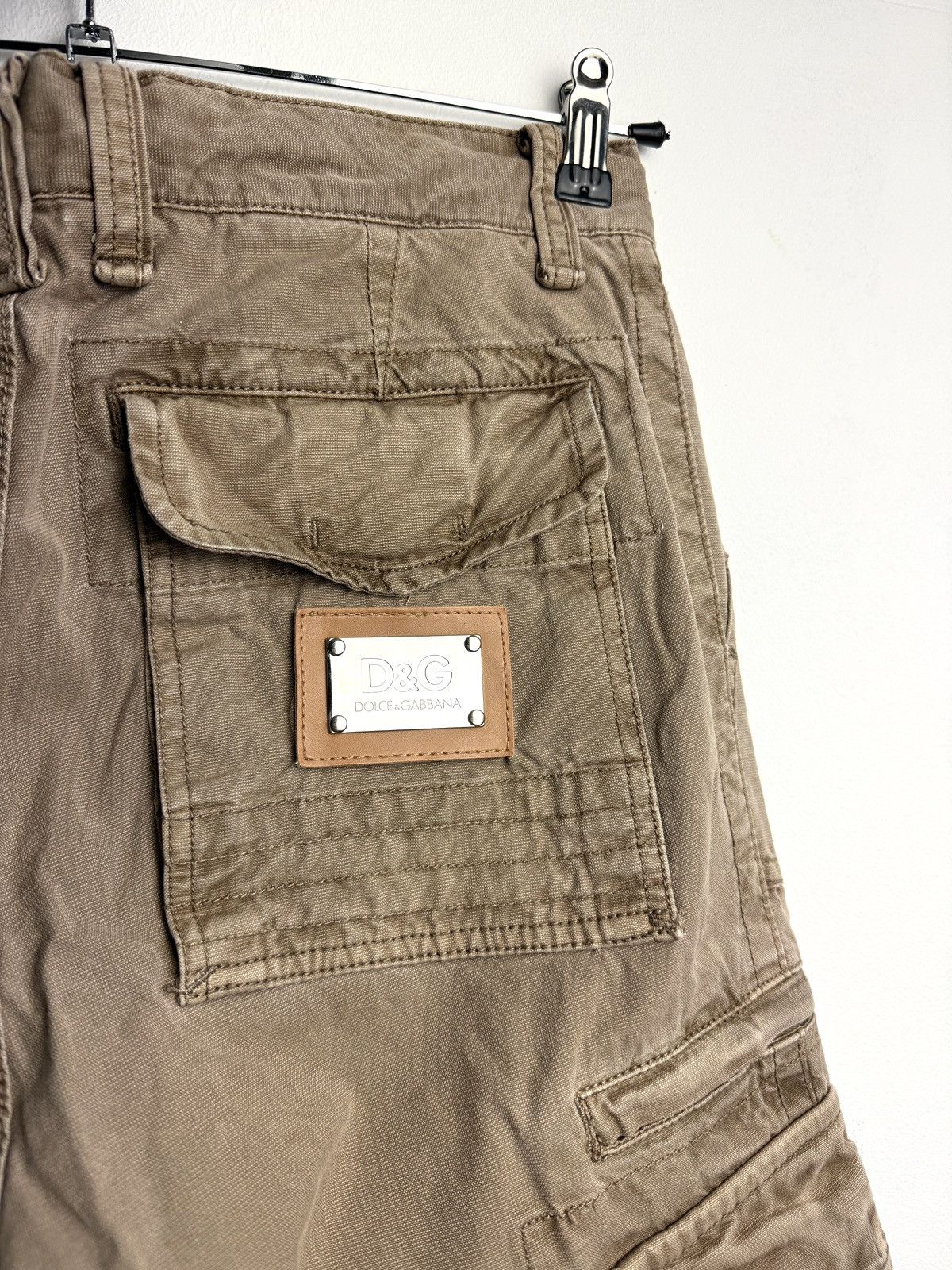 Dolce & Gabbana Dolce&Gabbana 2005 Reinforced Cropped Cargo Pants Size US 32 / EU 48 - 5 Thumbnail
