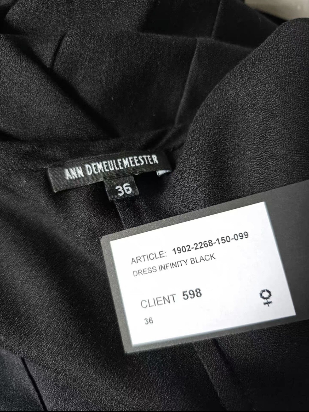 Ann Demeulemeester Ann demeulemeester long dress Size XS / US 0-2 / IT 36-38 - 7 Thumbnail