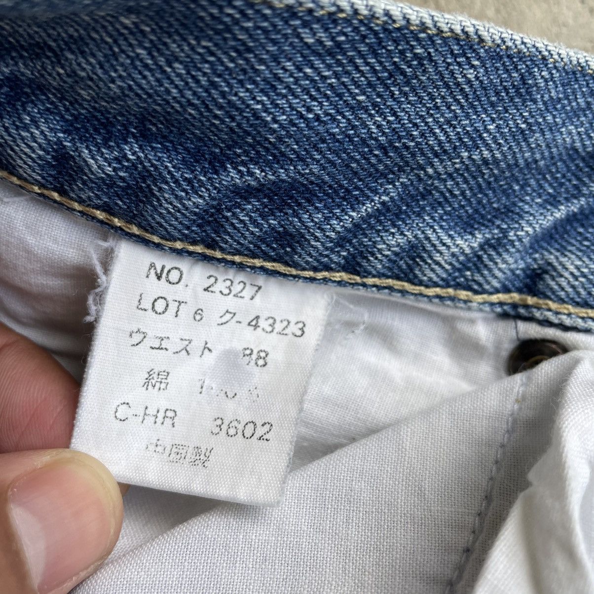 Vintage 🔥Vintage Great White Stoned Washed Ripped Distress Jeans Size US 34 / EU 50 - 16 Thumbnail