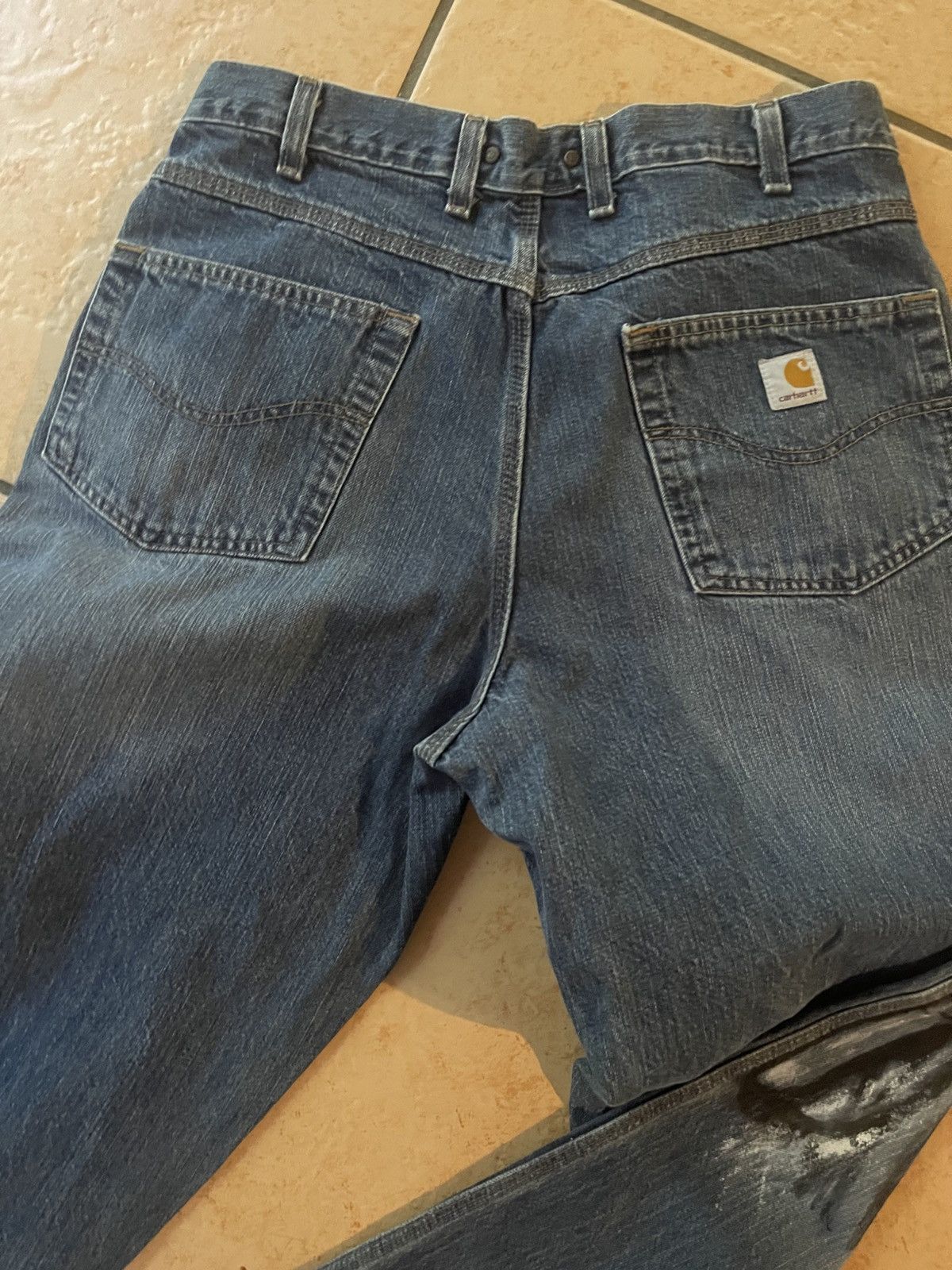 Carhartt Vtg carhartt jeans painted “splooge collection” OOAK hip hop Size US 36 / EU 52 - 8 Thumbnail
