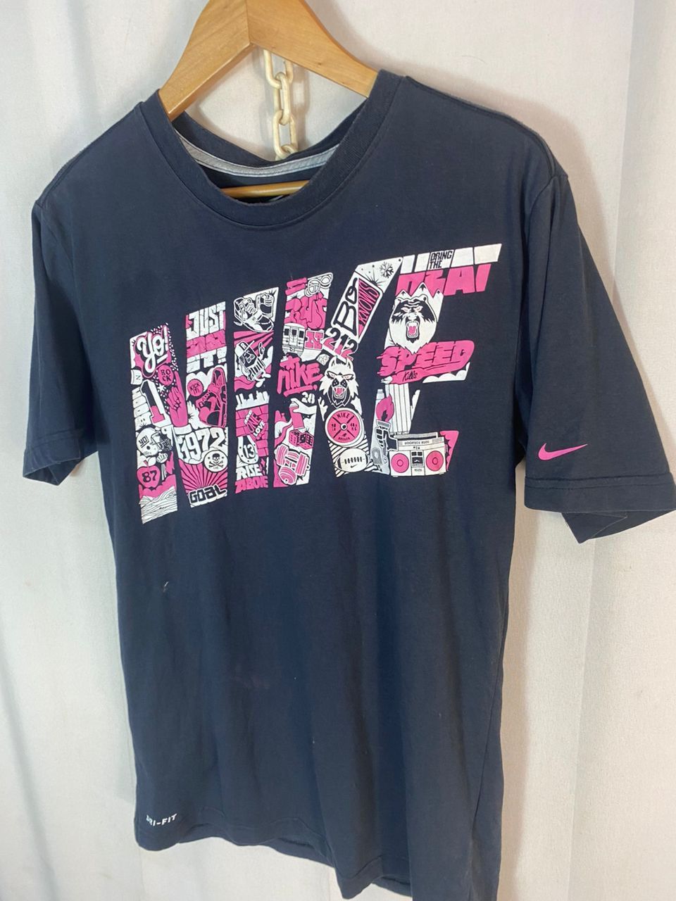 Nike Unisex 🔥Nike printed tshirt Size US S / EU 44-46 / 1 - 4 Thumbnail