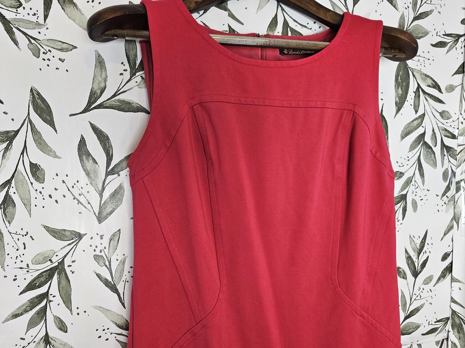 Brooks Brothers Brooks Brothers Dress Pink Womens Size L Shift Size L / US 10 / IT 46 - 1 Thumbnail