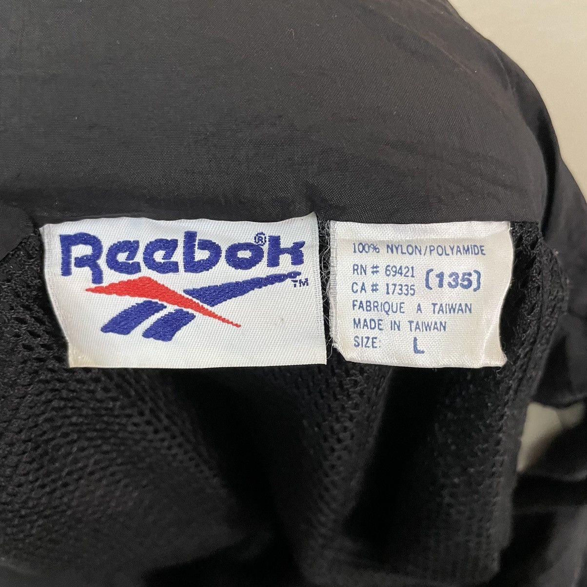 Reebok × Vintage 💥VINTAGE 90s REEBOK BIG LOGO BAGGY WINDBREAKER Size US L / EU 52-54 / 3 - 9 Thumbnail