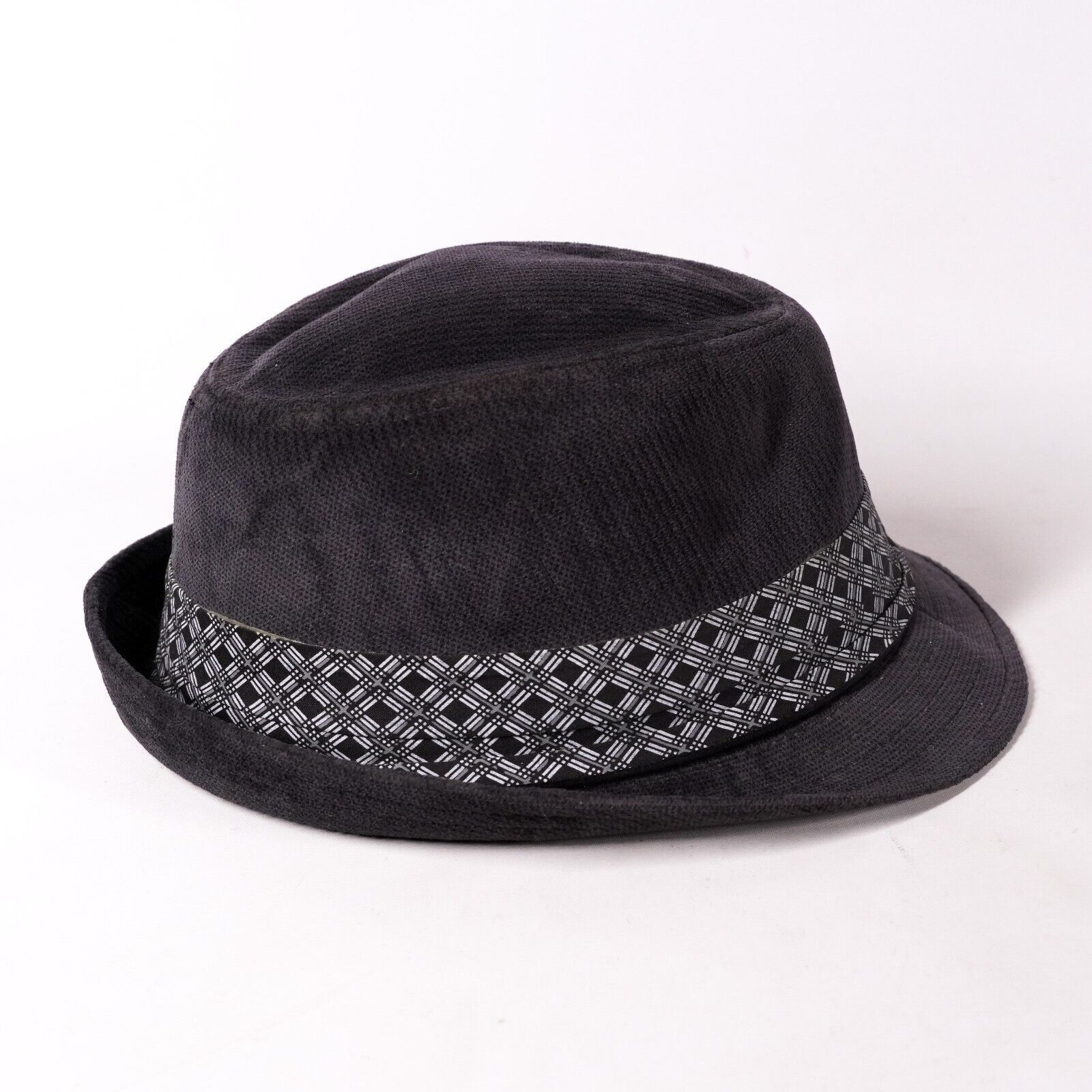 Other DPG Fedora Hipster Hip Hop Corduroy Hat Velvet Cap Gray Size ONE SIZE - 2 Thumbnail