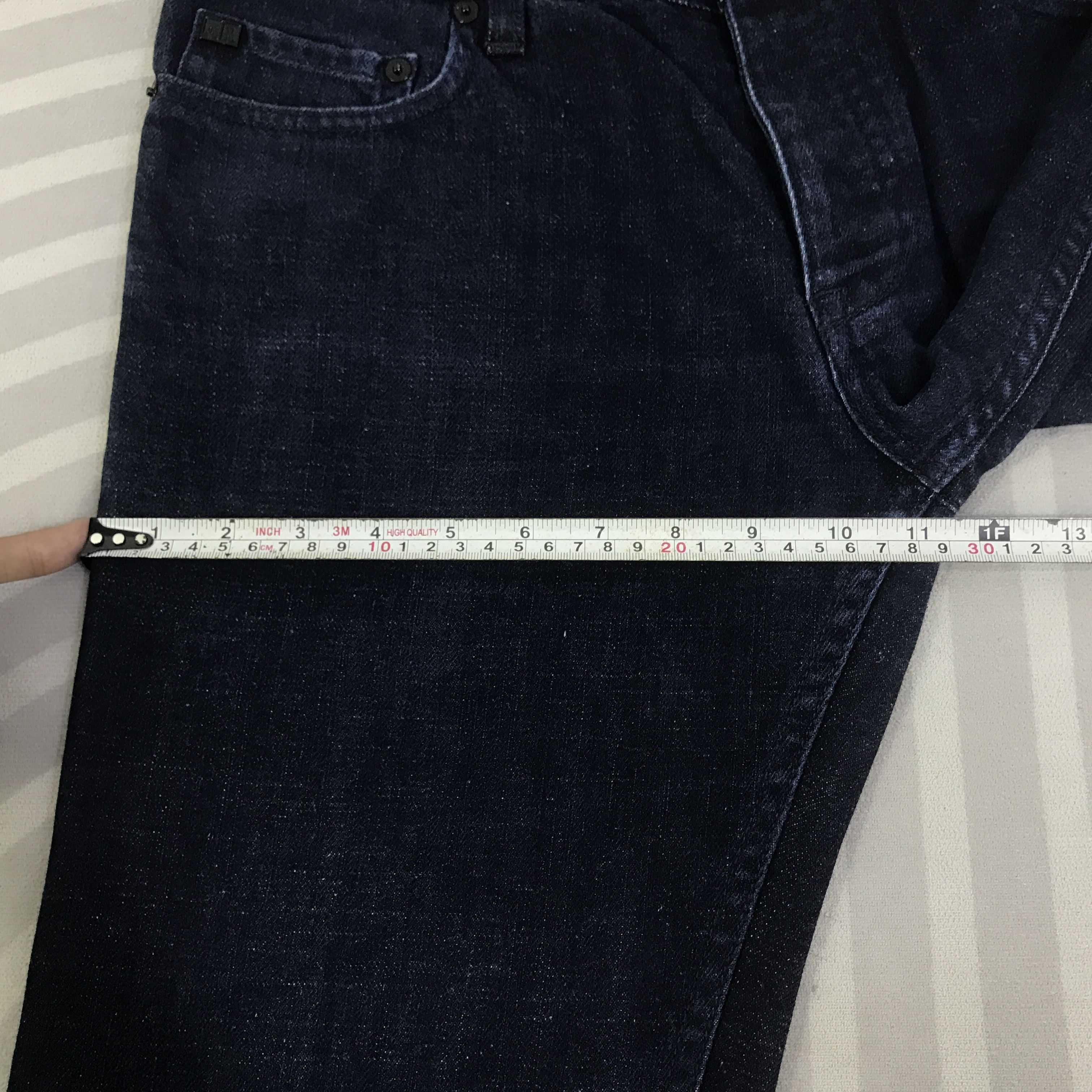 Armani Exchange Vintage Armani Exchange Blue Denim Jeans pants K130B1 Size US 32 / EU 48 - 9 Thumbnail
