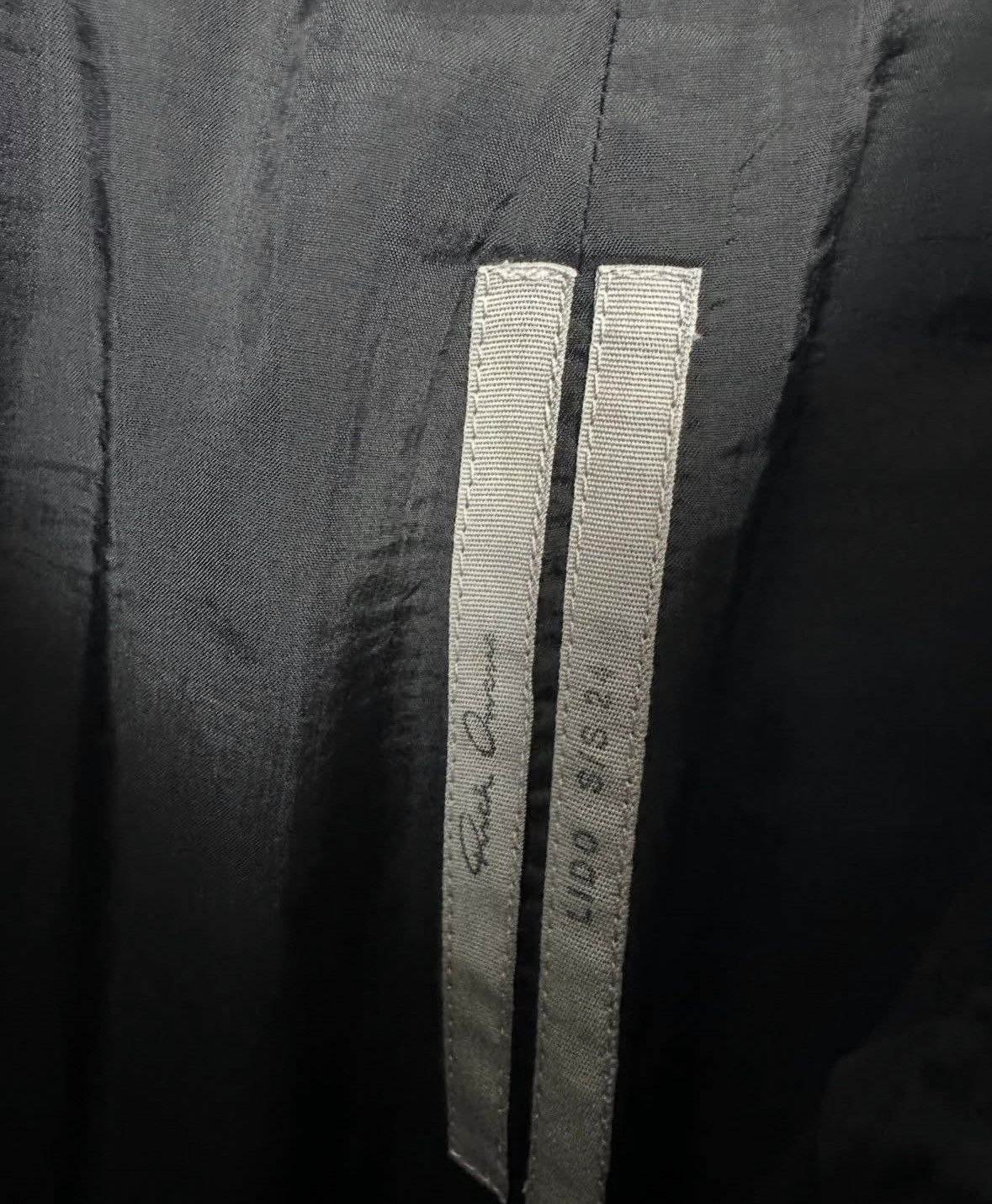 Rick Owens SS24 ‘LIDO’ Sheer Organza Cotton Belas Size US 34 / EU 50 - 5 Thumbnail