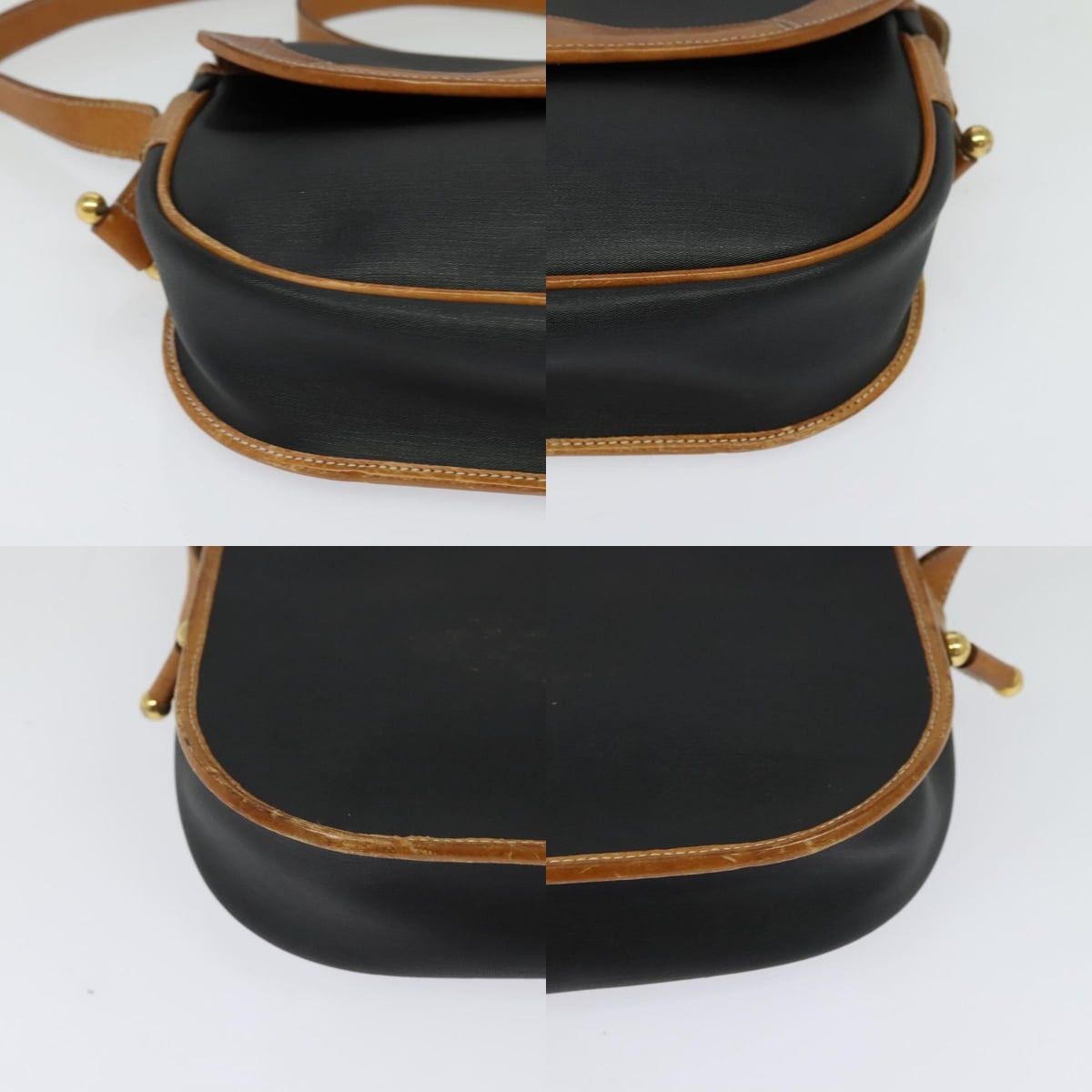 Dior DIOR Shoulder Bag Leather Black Gold Size ONE SIZE - 10 Thumbnail