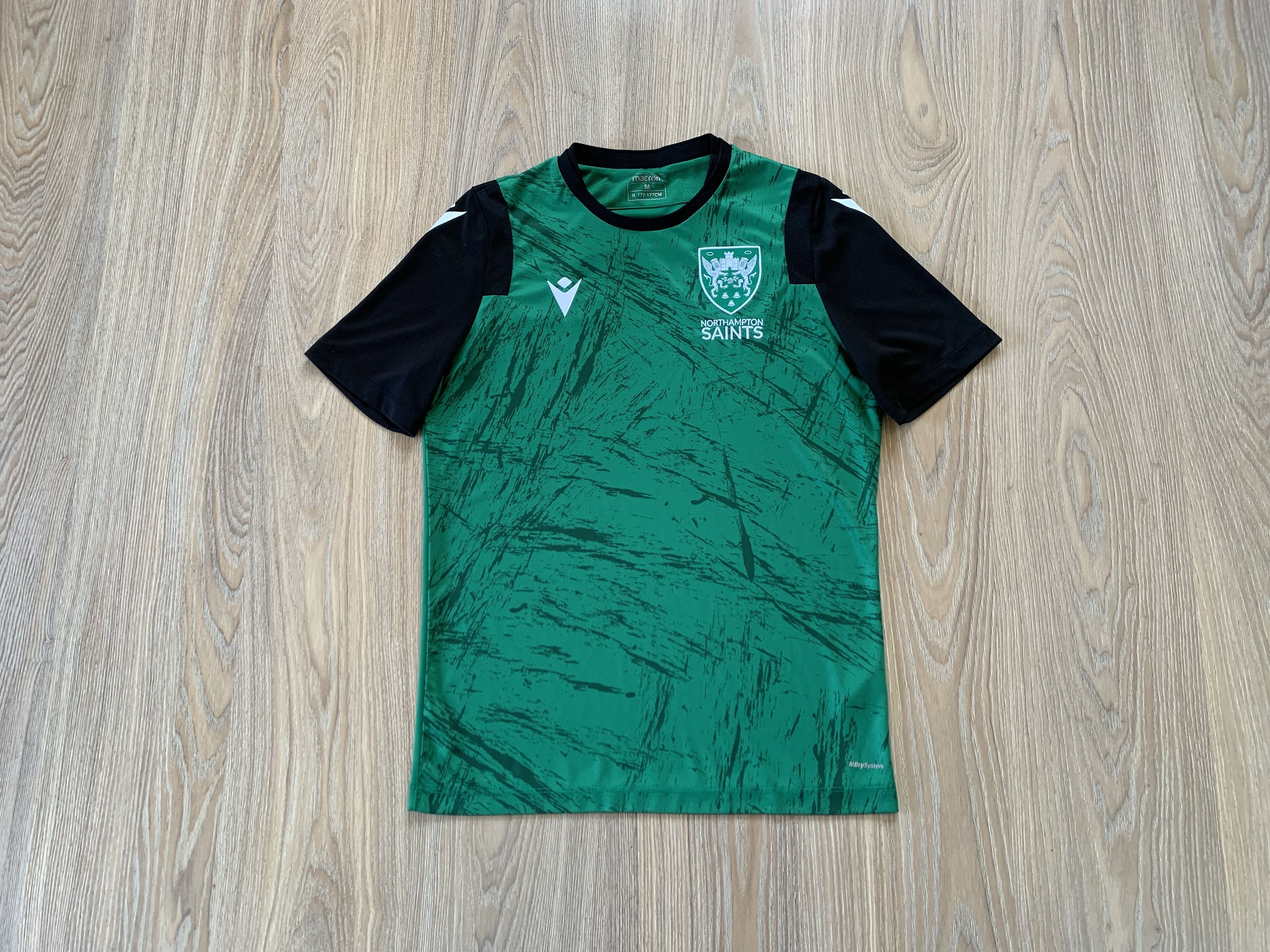 Macron Northampton Saints Rugby Training T Shirt