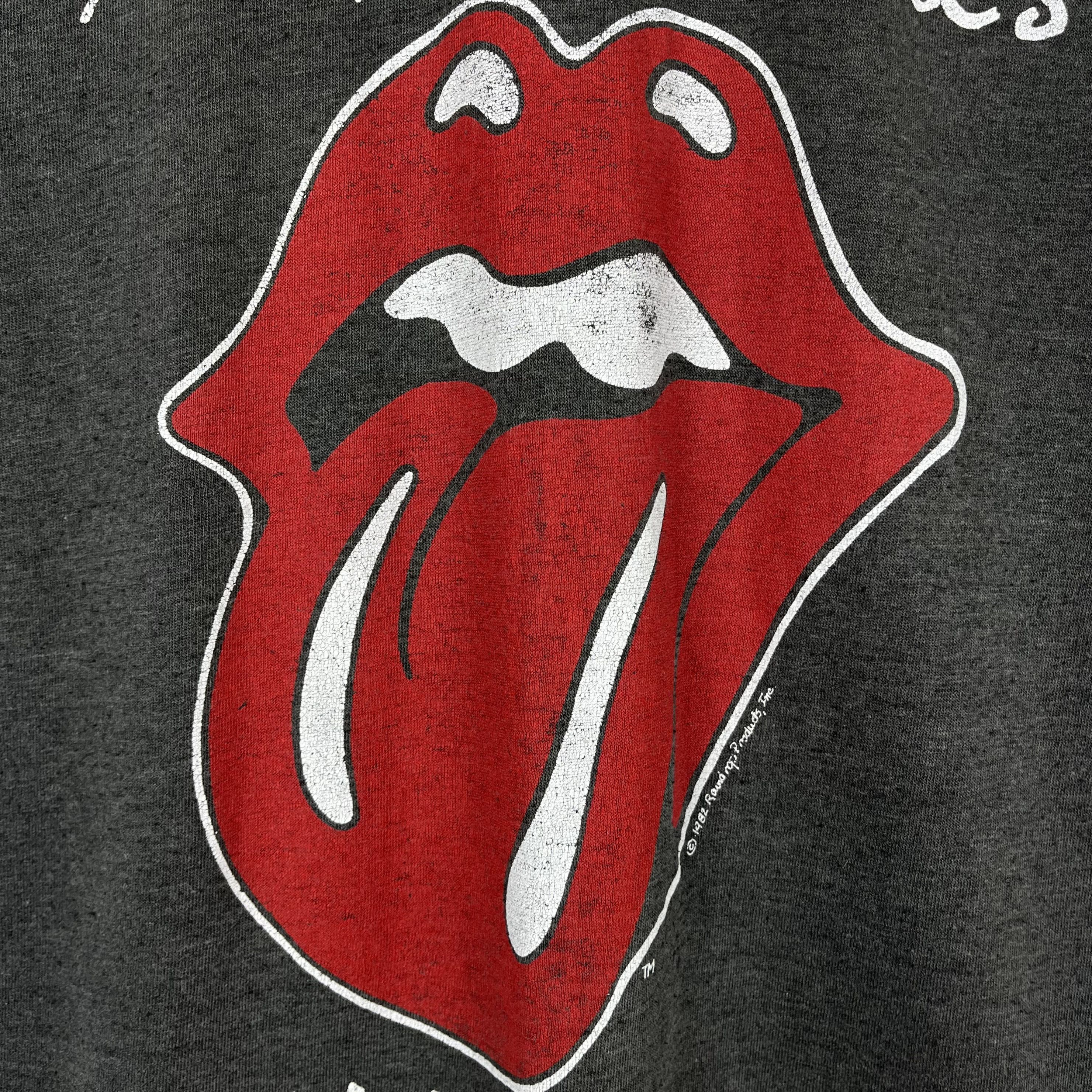 Band Tees Vintage The Rolling Stones Rock Band Tour T Shirt 1981/1982 Size US S / EU 44-46 / 1 - 13 Thumbnail