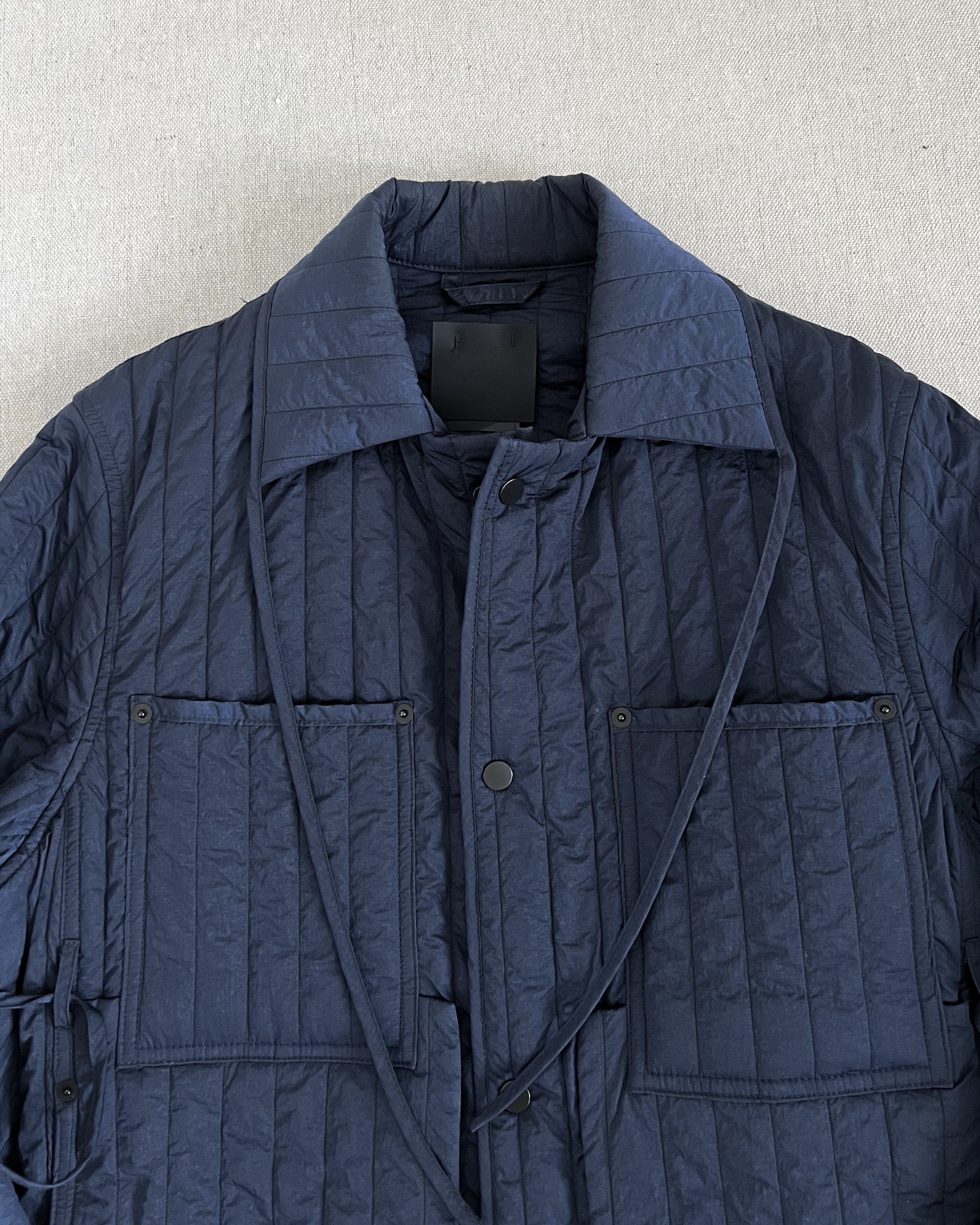 Craig Green S/S16 Runway Two-Piece Navy Quilted Nylon Work Suit Size 38R - 11 Thumbnail