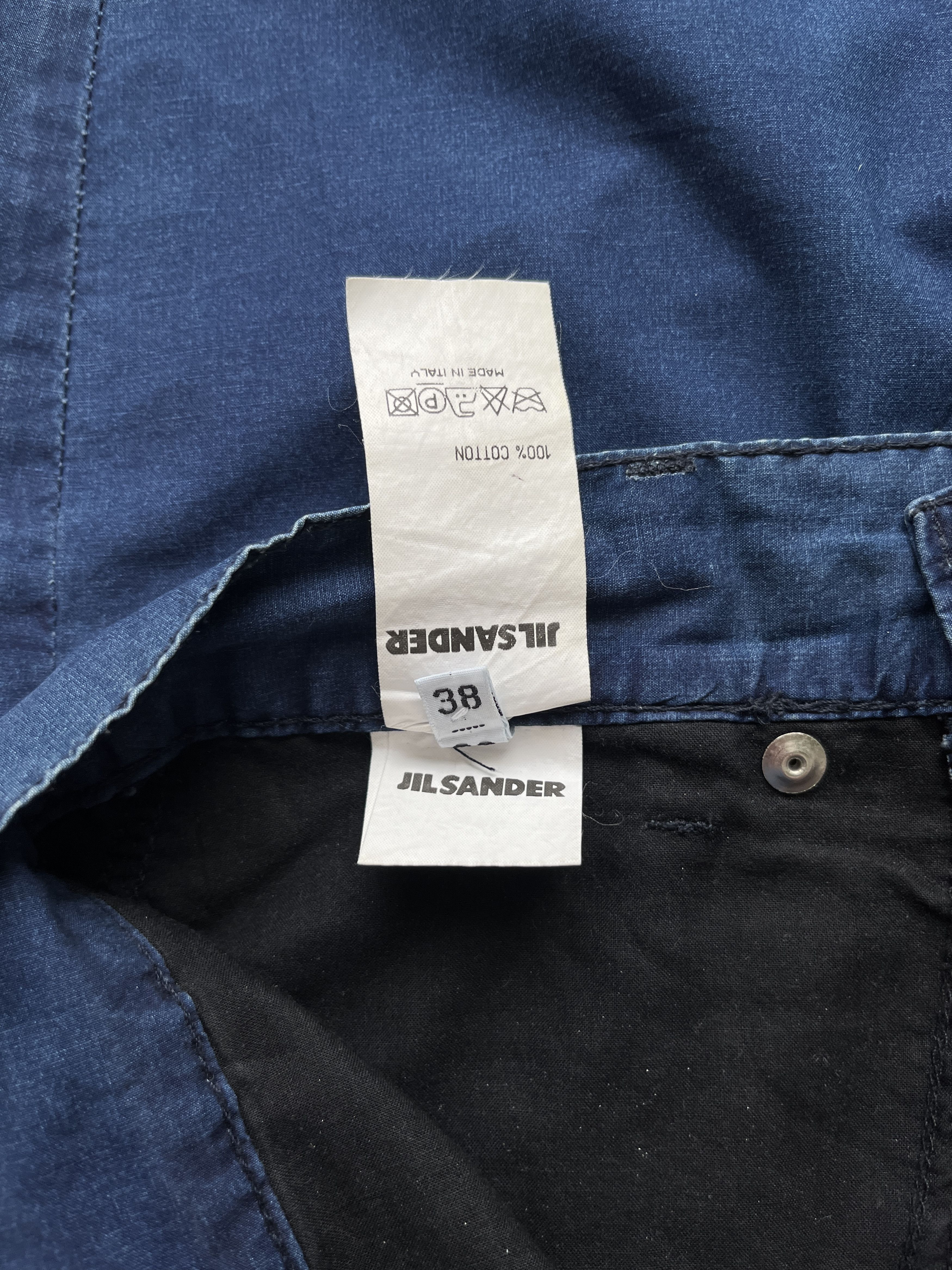 Jil Sander ⚡️QUICK SALE⚡️Jil Sander Blue Jeans Pants Size 26" / US 2 / IT 38 - 4 Thumbnail