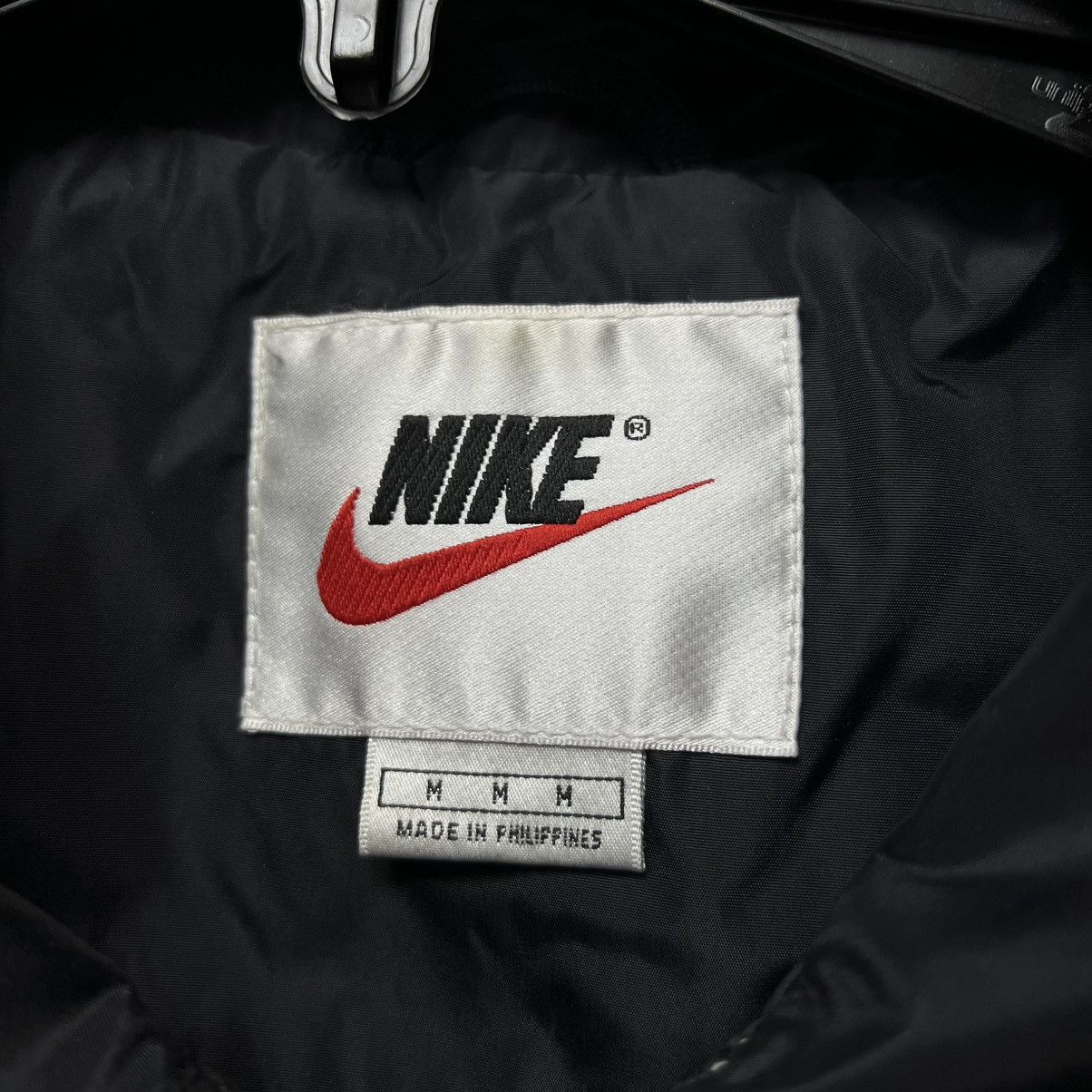 Nike × Vintage 90s Vintage Nike Jacket Black Y2K Size US M / EU 48-50 / 2 - 14 Thumbnail