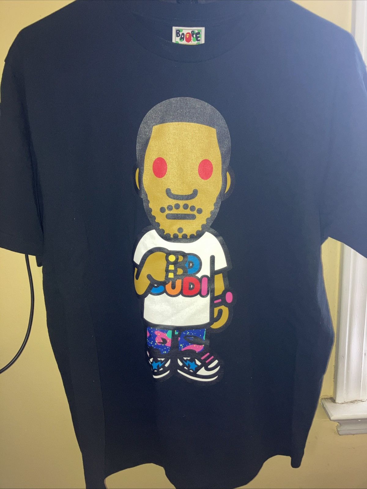 Bape BAPE KID CUDI BLACK SHIRT 2021 Size US L / EU 52-54 / 3 - 1 Thumbnail