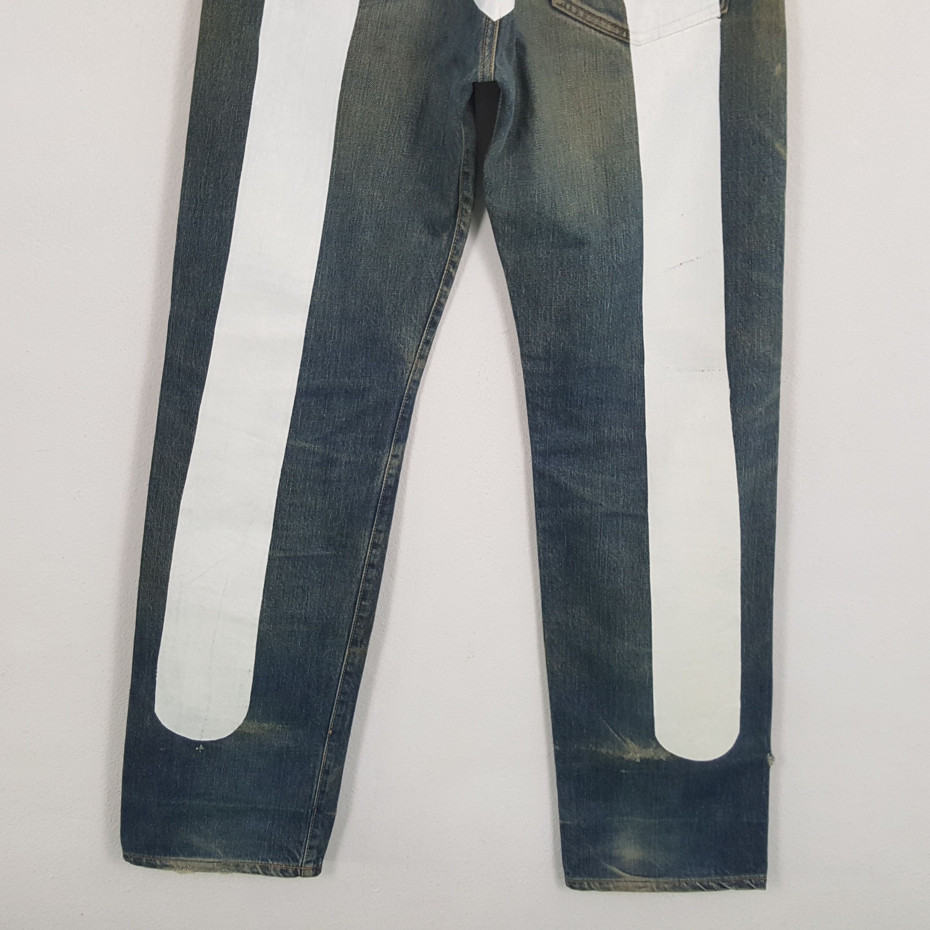 Evisu × Japanese Brand × Vintage Vintage EVISU Japanese Daicock Custom Style Distressed Jeans Size US 30 / EU 46 - 3 Thumbnail