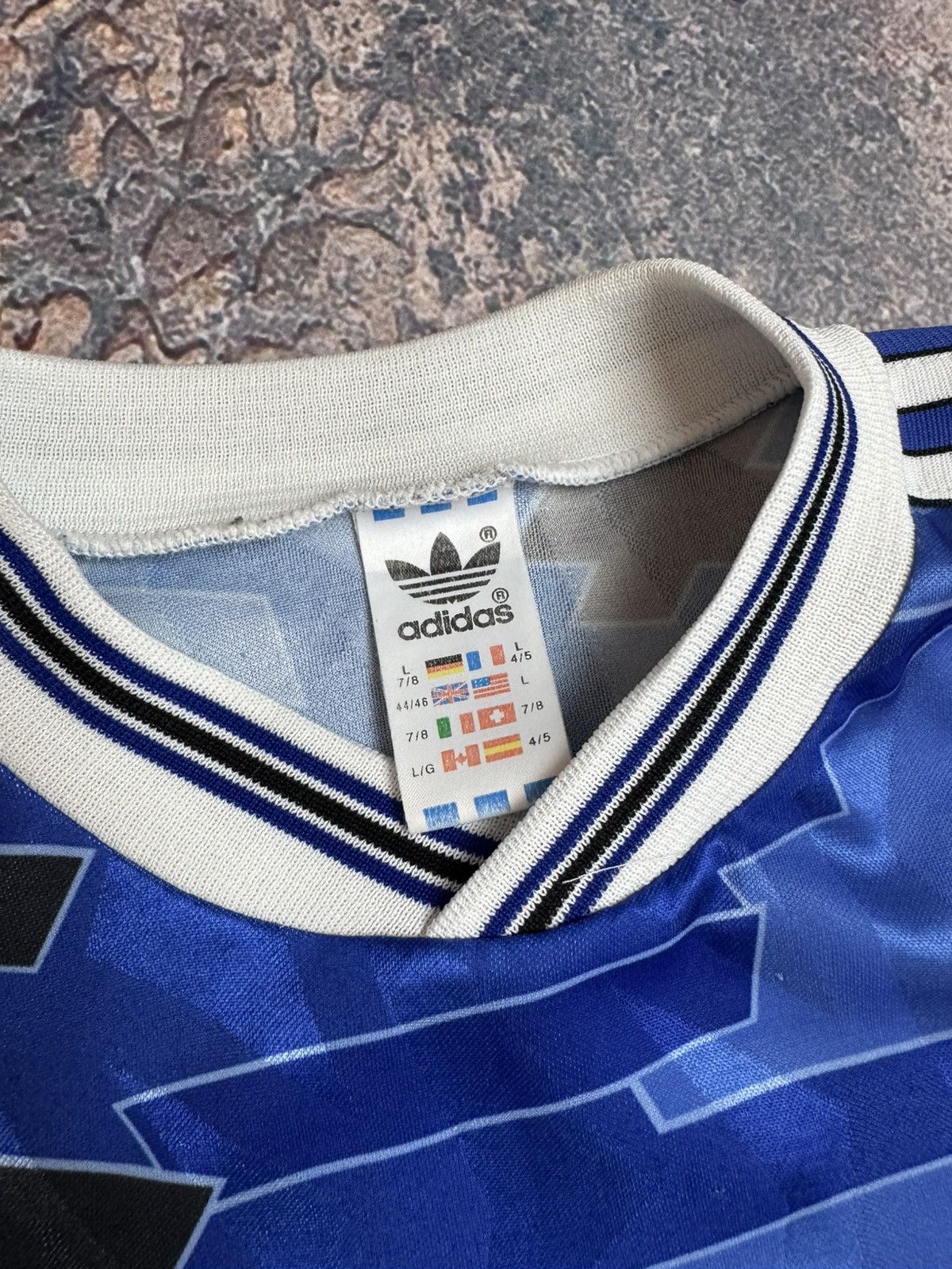 Adidas Vintage Adidas Soccer Jersey 1990s Size US L / EU 52-54 / 3 - 16 Thumbnail