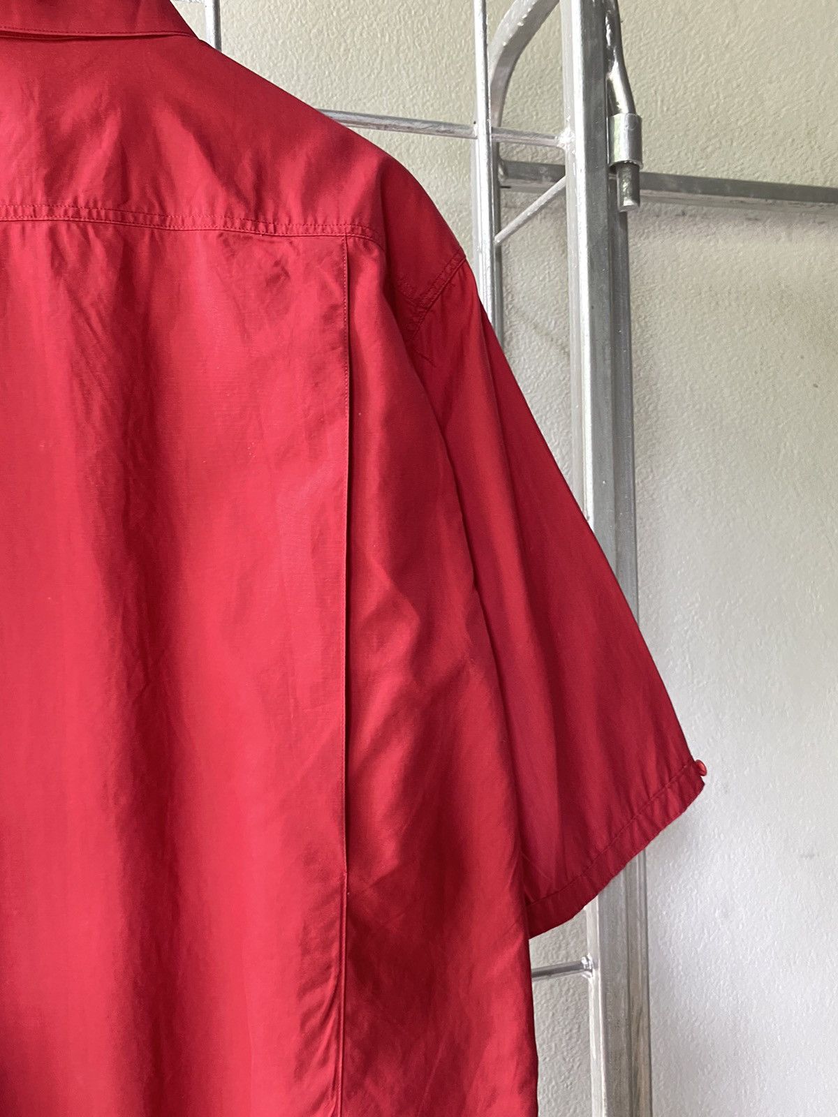 Dior Christian Dior vintage red cardinal shirt Size L / US 10 / IT 46 - 6 Thumbnail