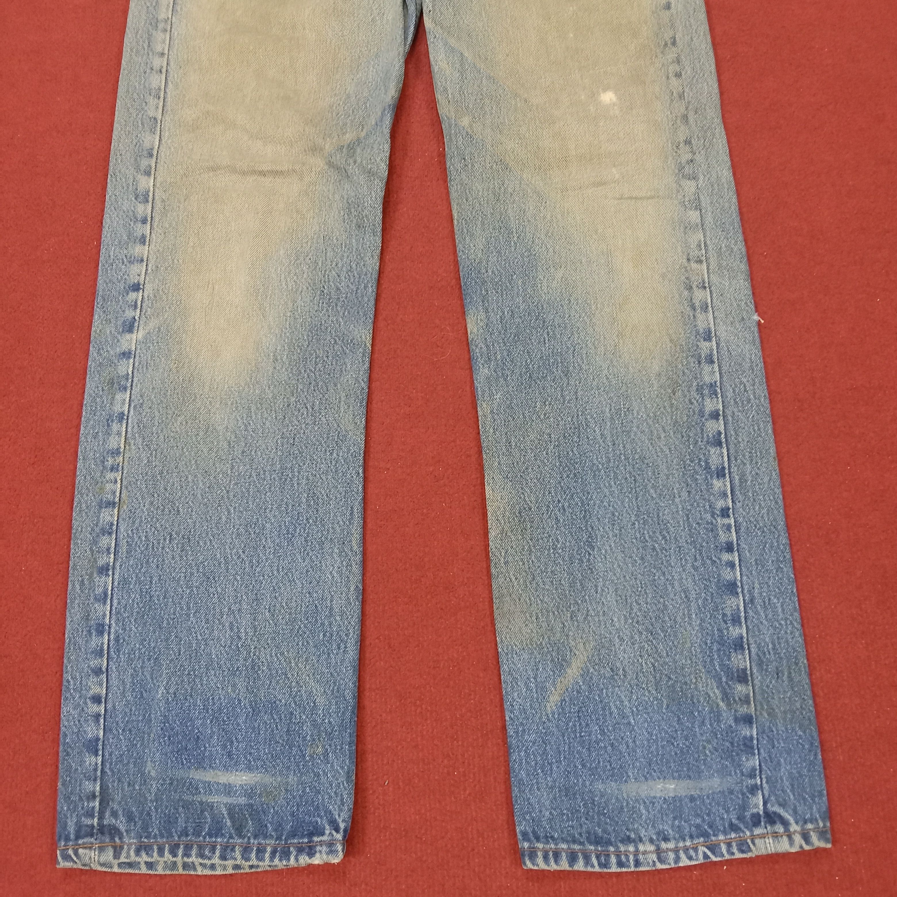 Levi's × Vintage Levis Distressed Jeans Daily Streetwear Style Size US 30 / EU 46 - 3 Thumbnail
