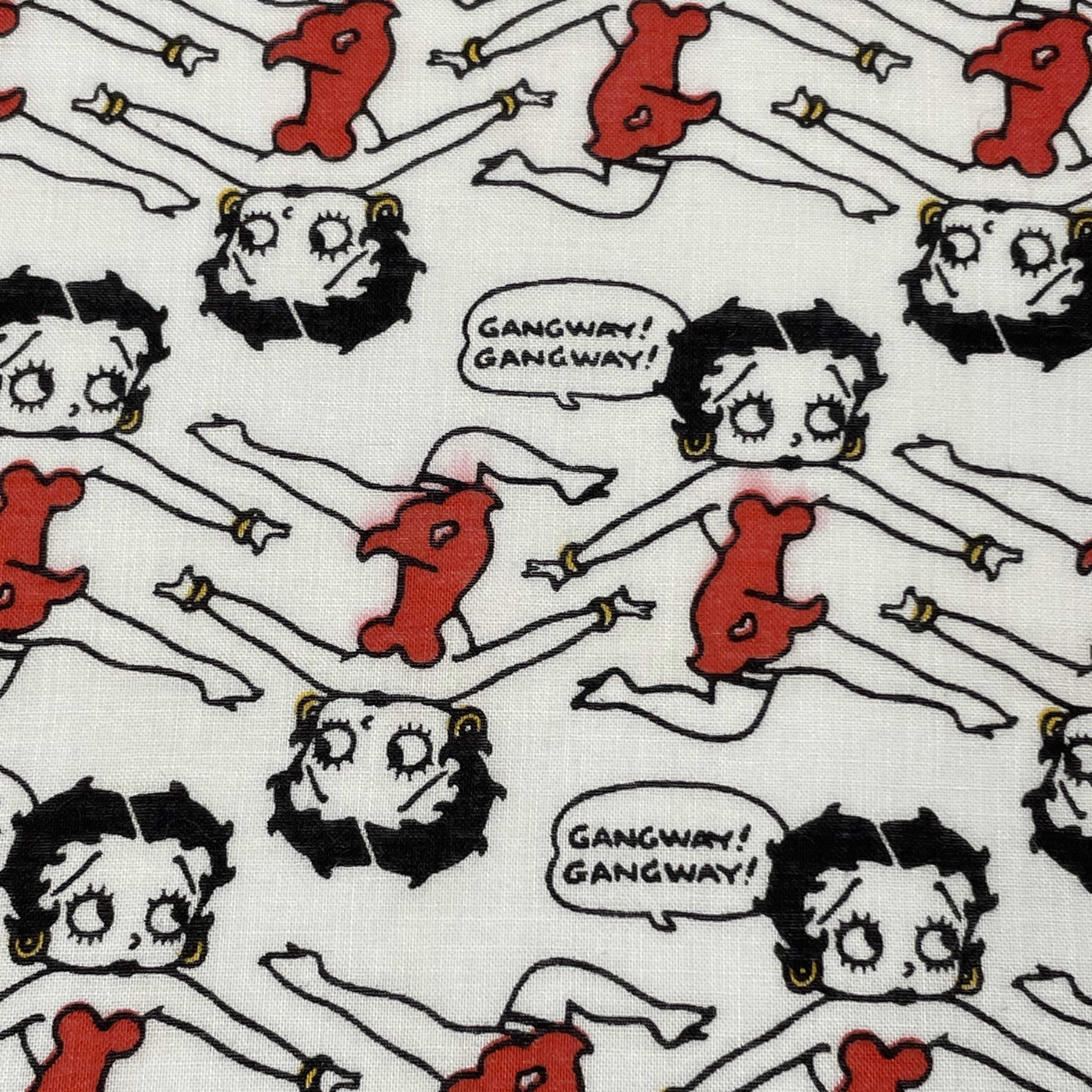 Cartoon Network 80s Betty Boob Handkerchief / Neckerchief / Bandana - 4333 Size ONE SIZE - 8 Thumbnail