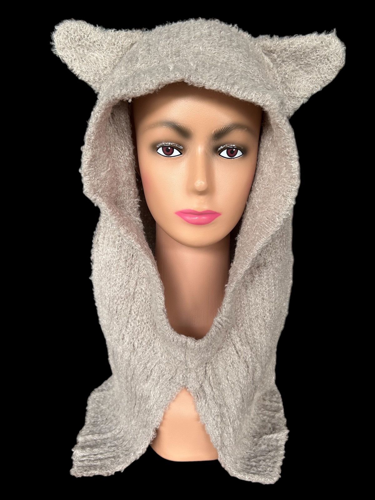Kapital Balaclava Bunny Devil hairy big Beanie Rare Size ONE SIZE - 1 Thumbnail