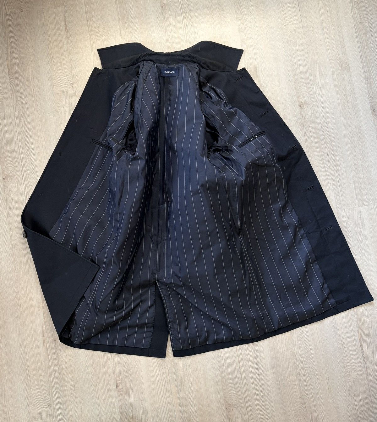 Balibaris Balibaris Dark Blue Rain Mac Coat Size US M / EU 48-50 / 2 - 14 Thumbnail
